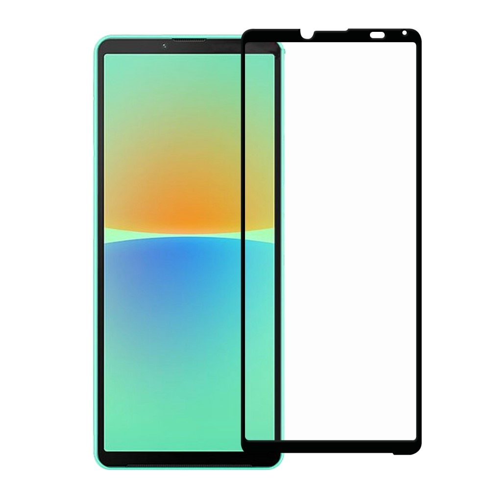 Koko Näytön Panssarilasi Sony Xperia 10 IV musta