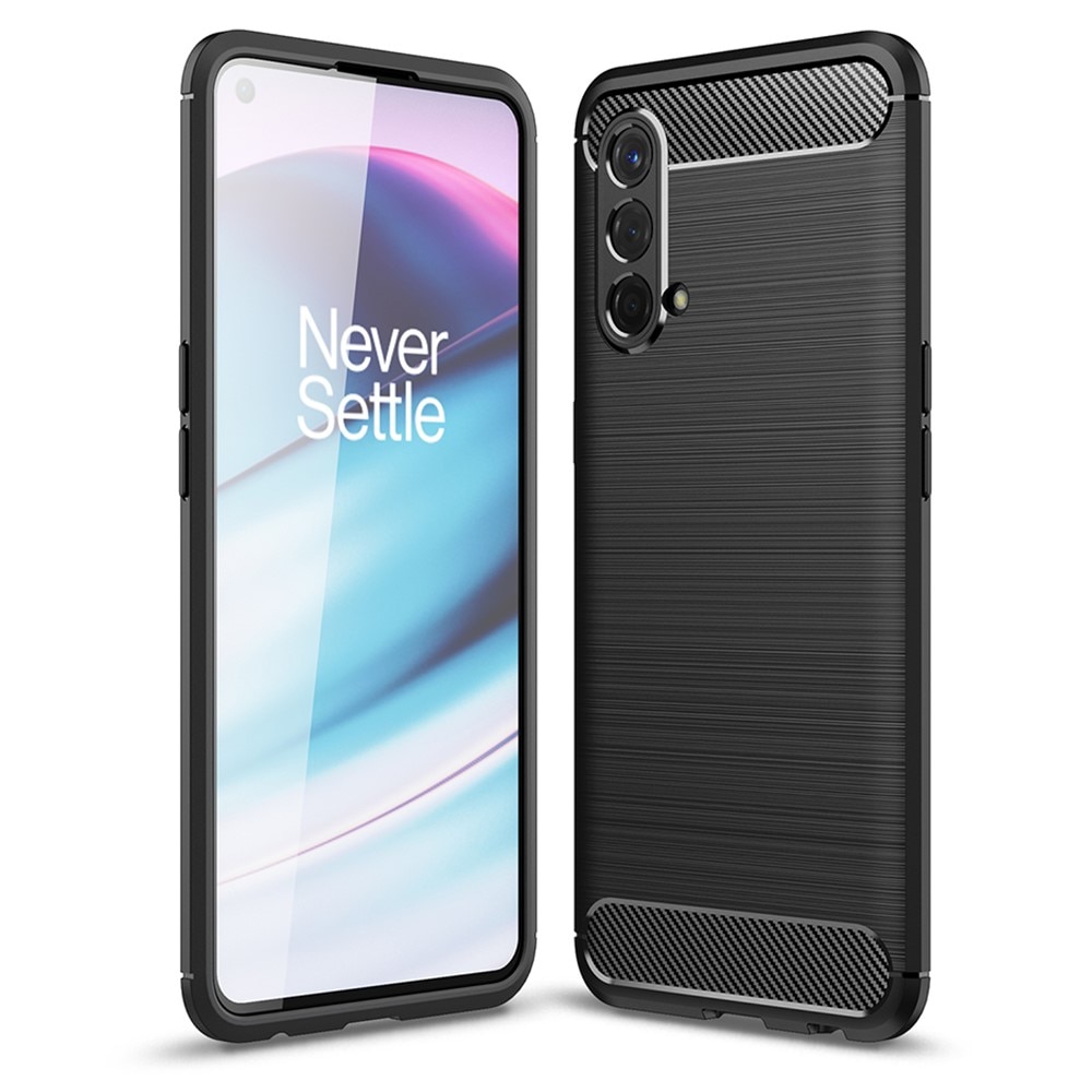  OnePlus Nord CE 5G Kuori TPU Brushed Musta