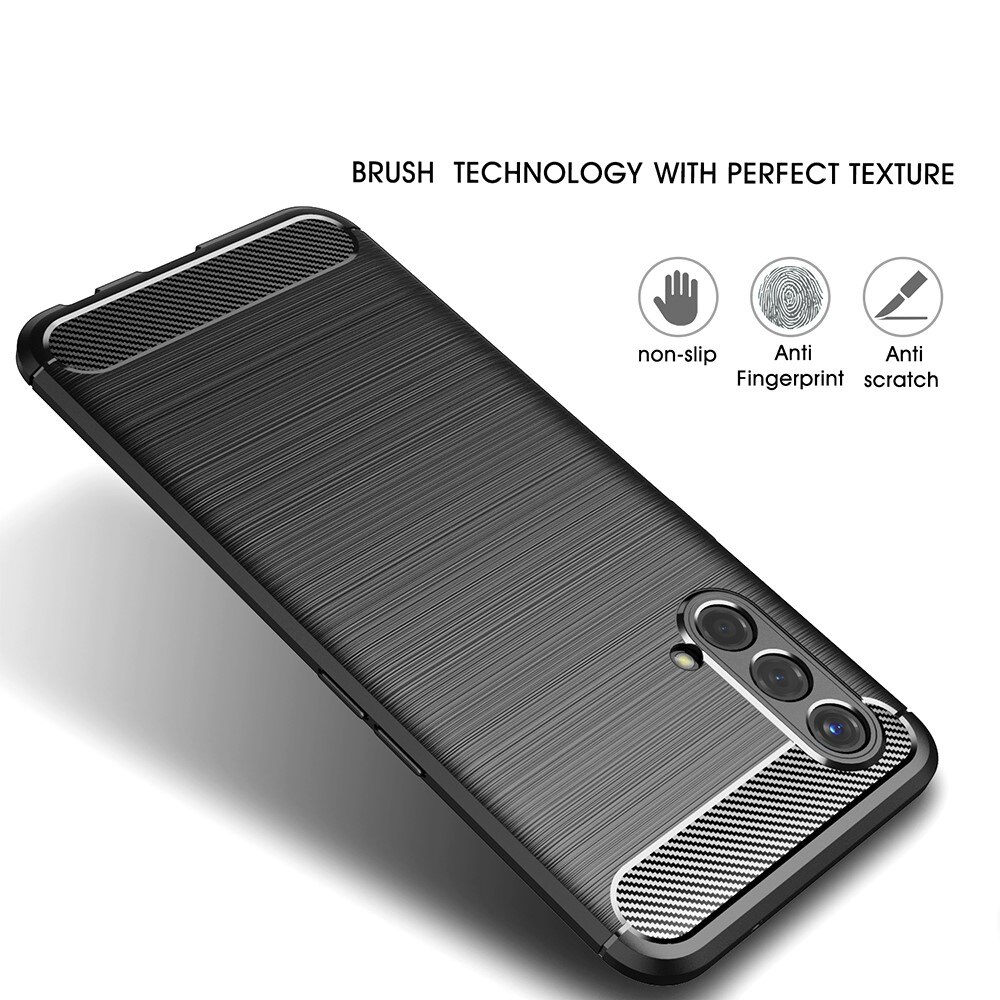  OnePlus Nord CE 5G Kuori TPU Brushed Musta