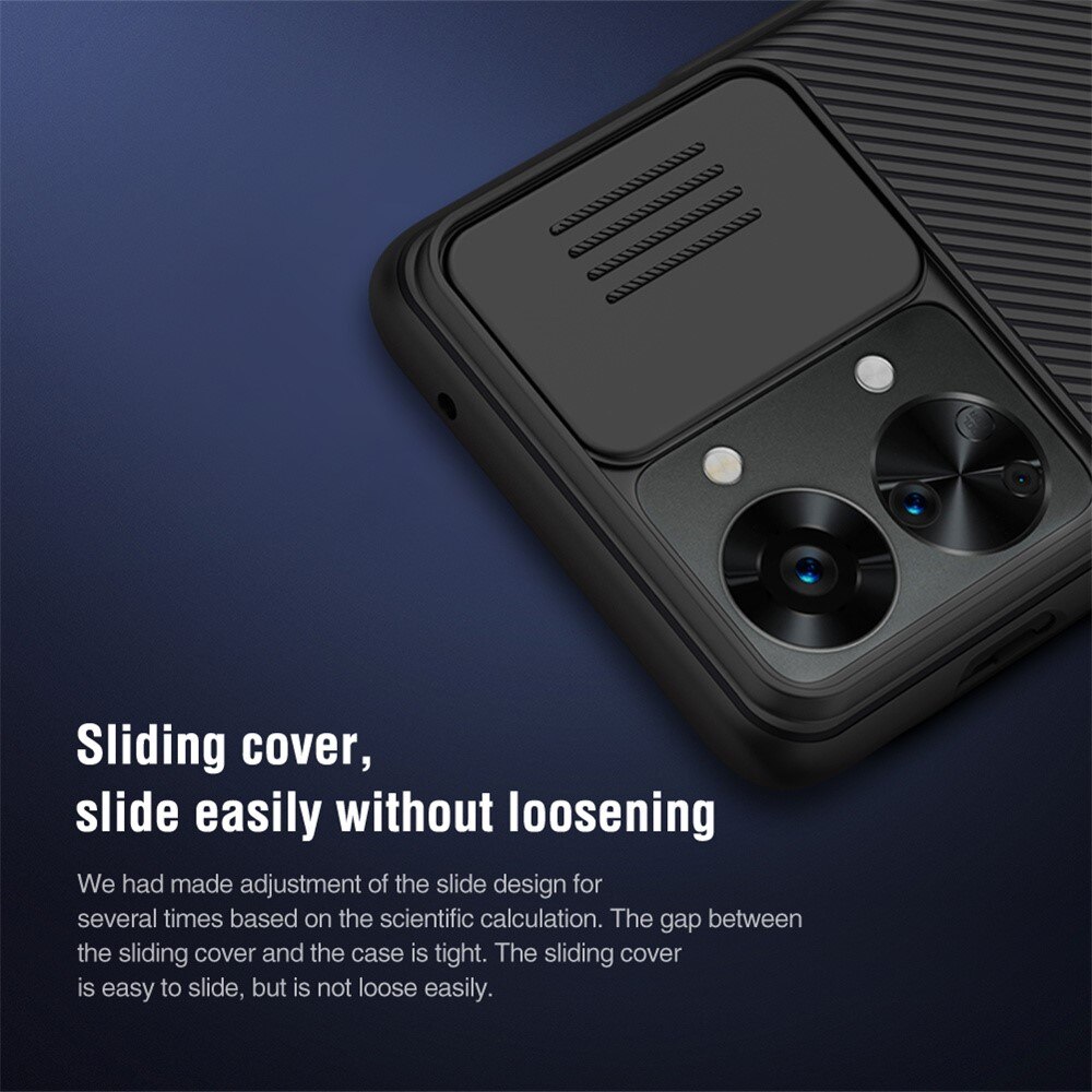 CamShield Kuori  Oneplus Nord 2T 5G Musta