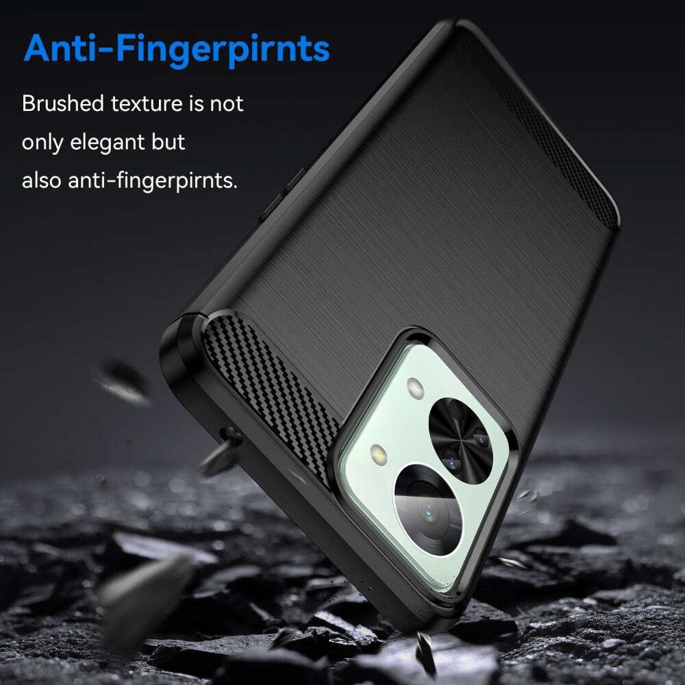 Oneplus Nord 2T 5G Kuori TPU Brushed Musta