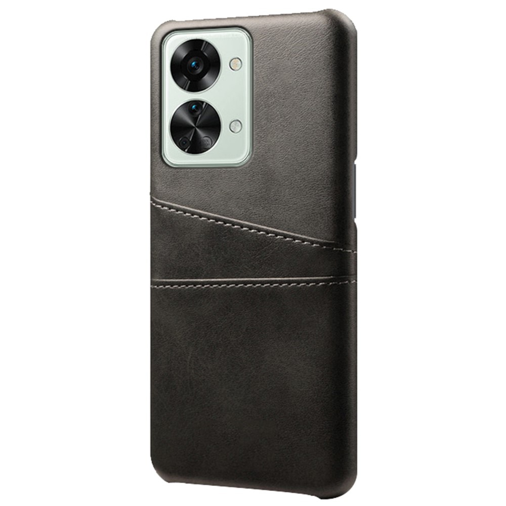 Card Slots Case OnePlus Nord 2T 5G musta