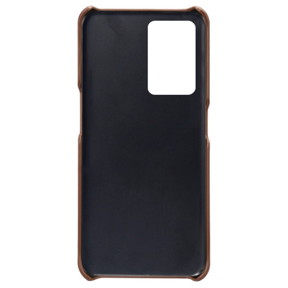 Card Slots Case OnePlus Nord 2T 5G ruskea