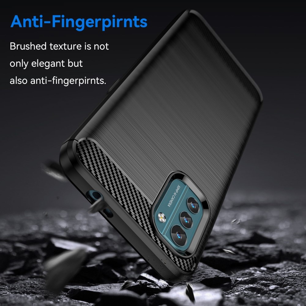  Nokia G11/Nokia G21 Kuori TPU Brushed Musta