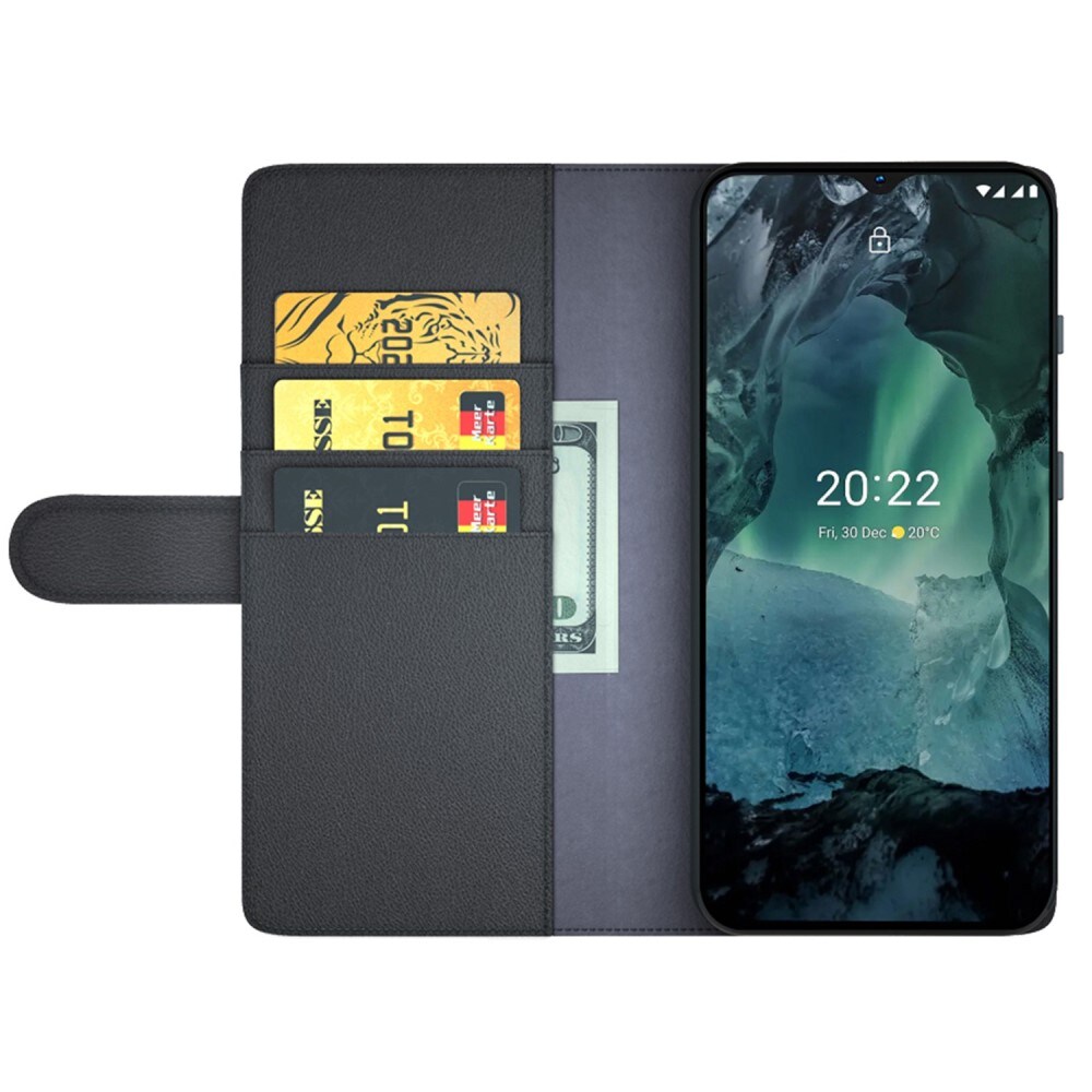 Aito Nahkakotelo  Nokia G11/Nokia G21 Musta