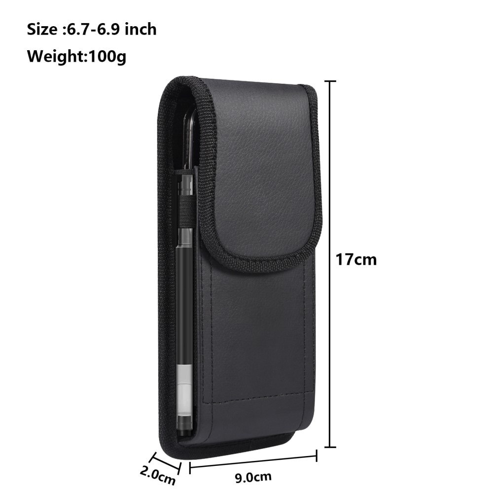 Slim Vyökotelo matkapuhelimelle XL musta