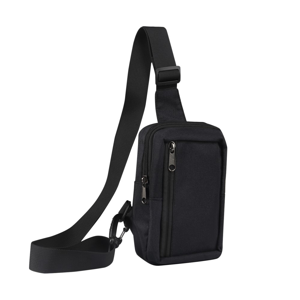 Pieni Crossbody Laukku Nailon musta