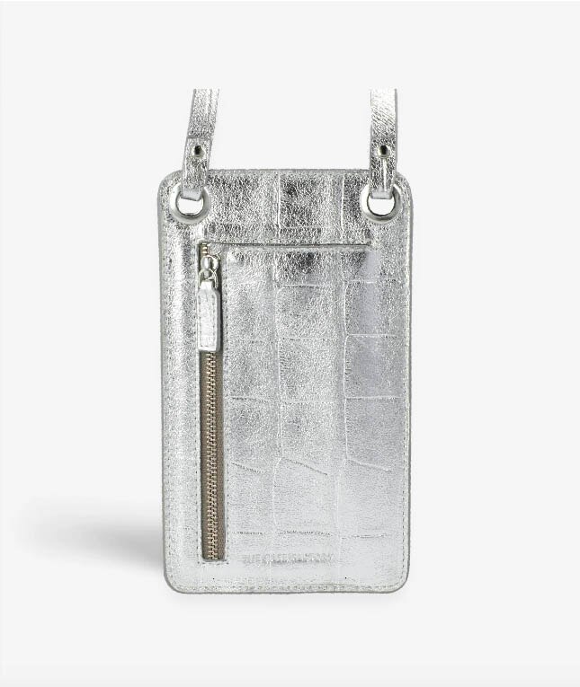 Smart Crossbody Laukku Croco Hopea