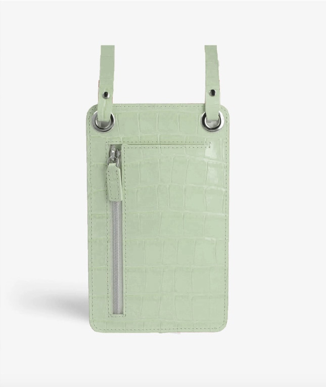 Smart Crossbody Laukku Croco Teal