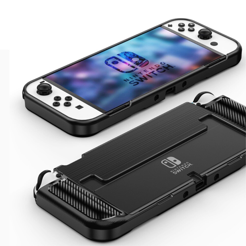 Brushed TPU Kuori Nintendo Switch OLED Black