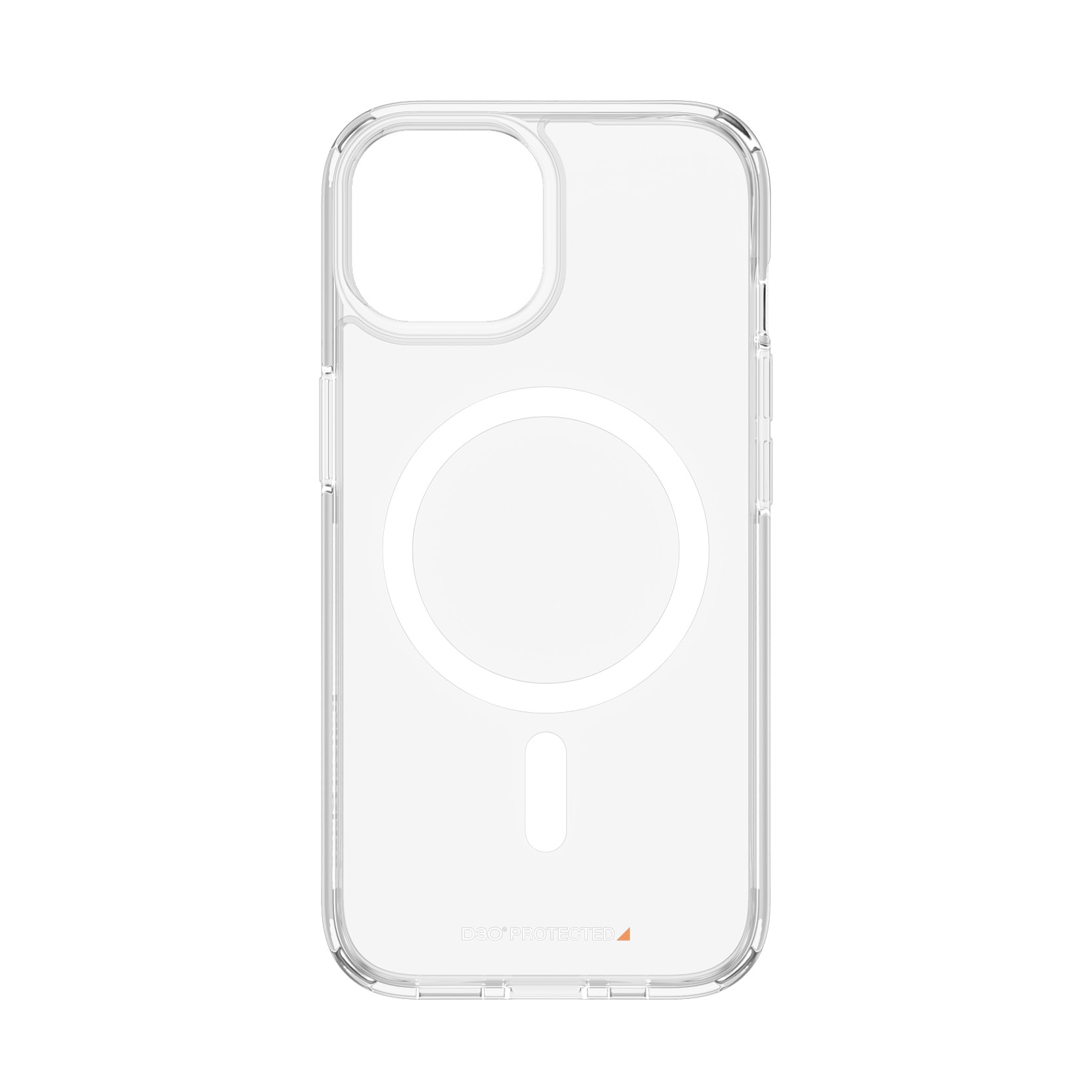 iPhone 15 Hardcase D3O MagSafe Transparent