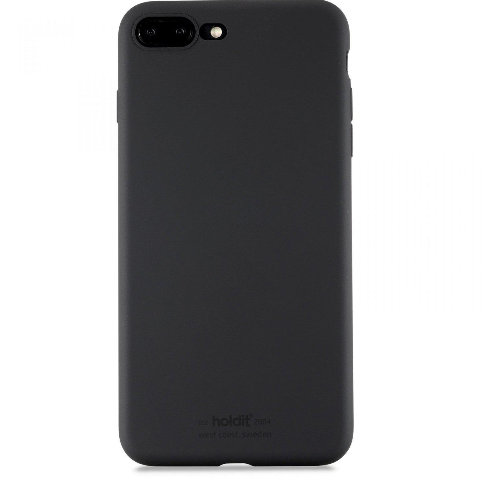 Silikonikuori iPhone 7 Plus/8 Plus Musta