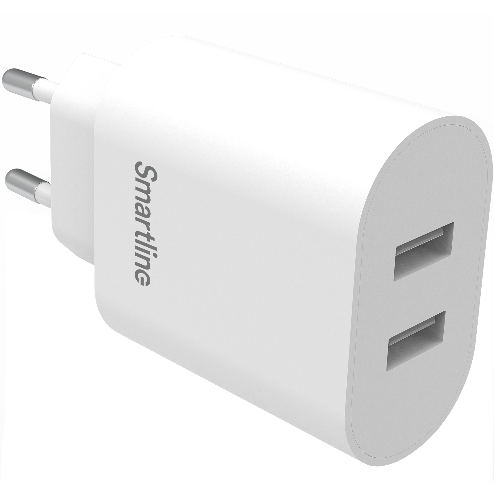 Dual USB Wall Charger valkoinen