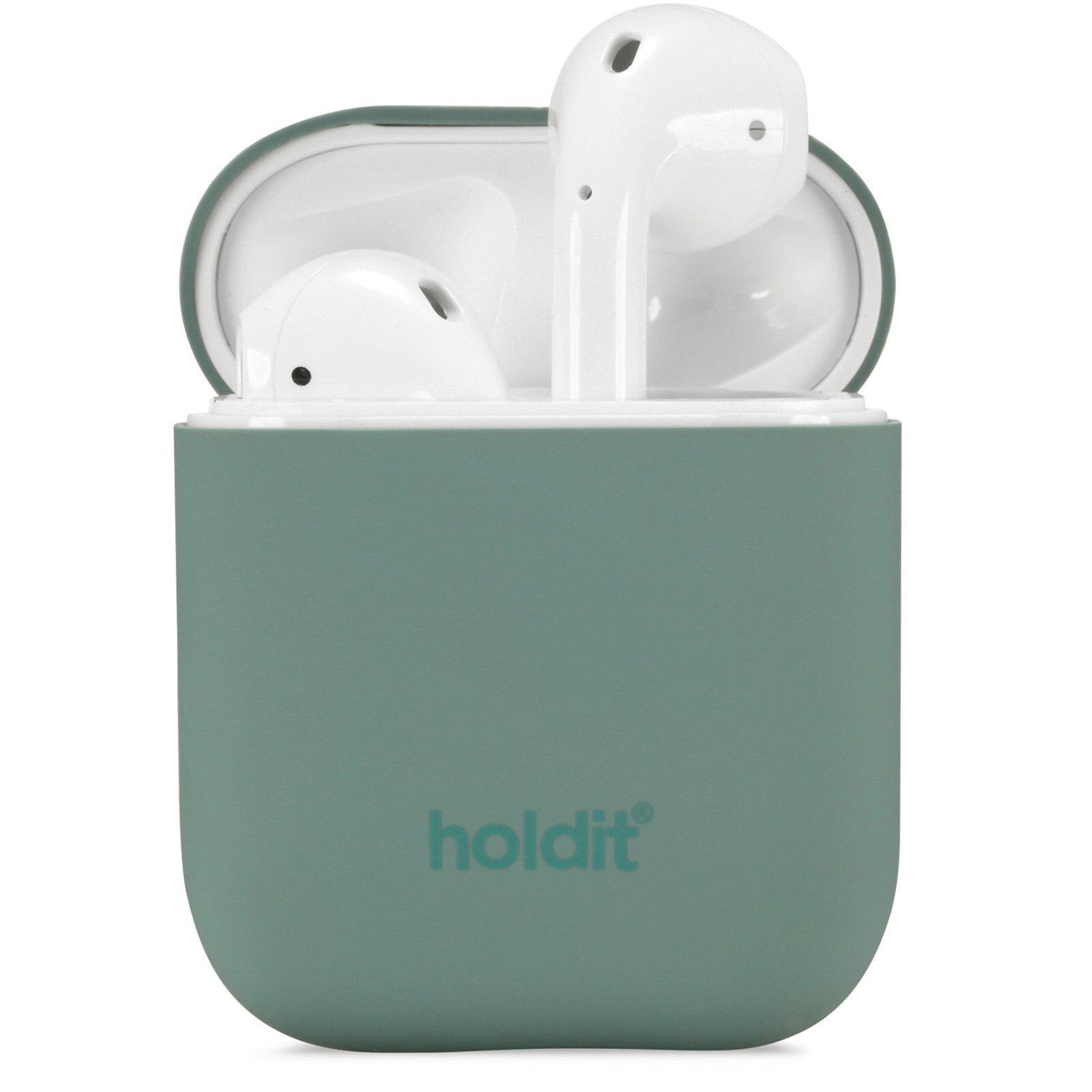 Silikonikotelo Apple AirPods Moss Green