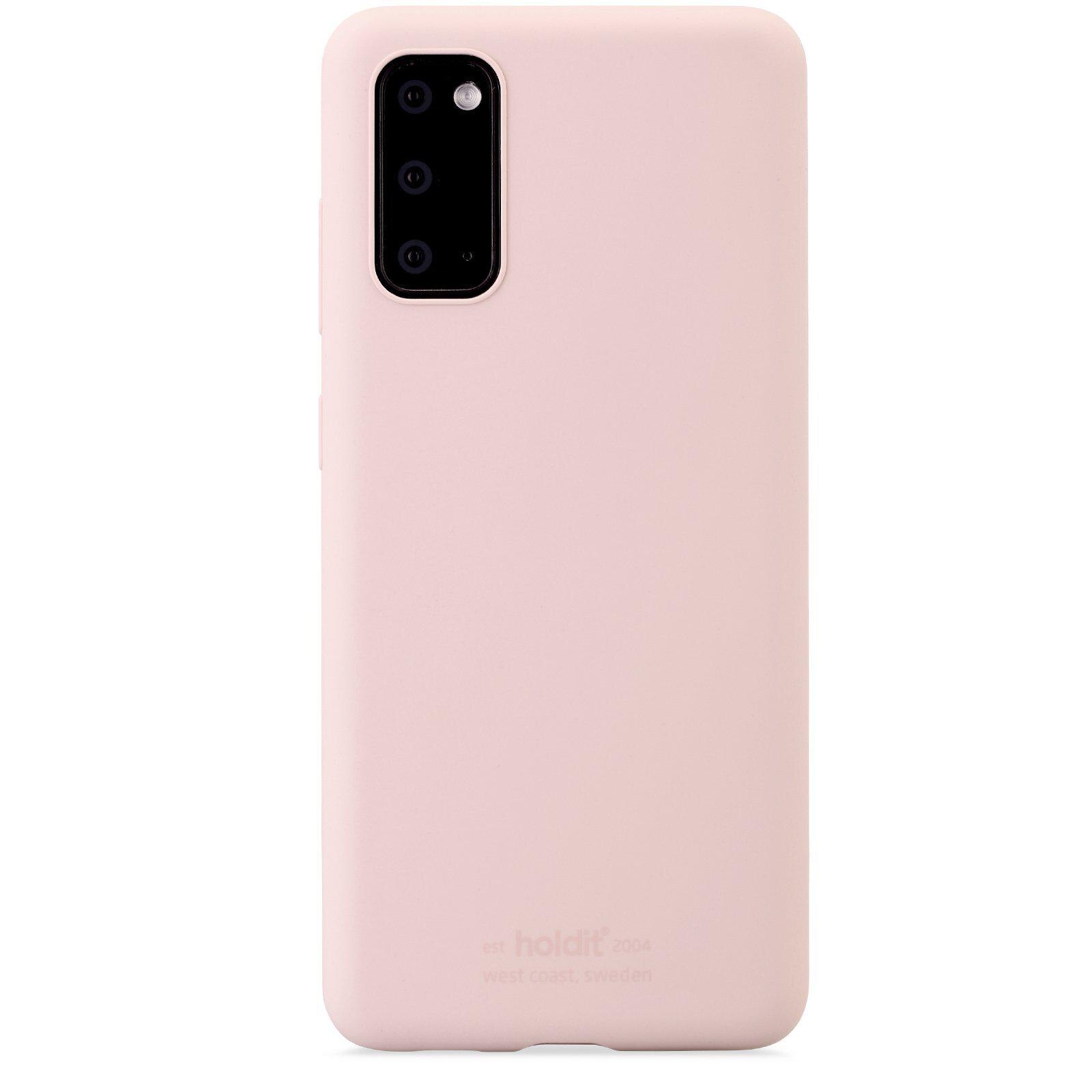 Silikonikuori Galaxy S20 Blush Pink