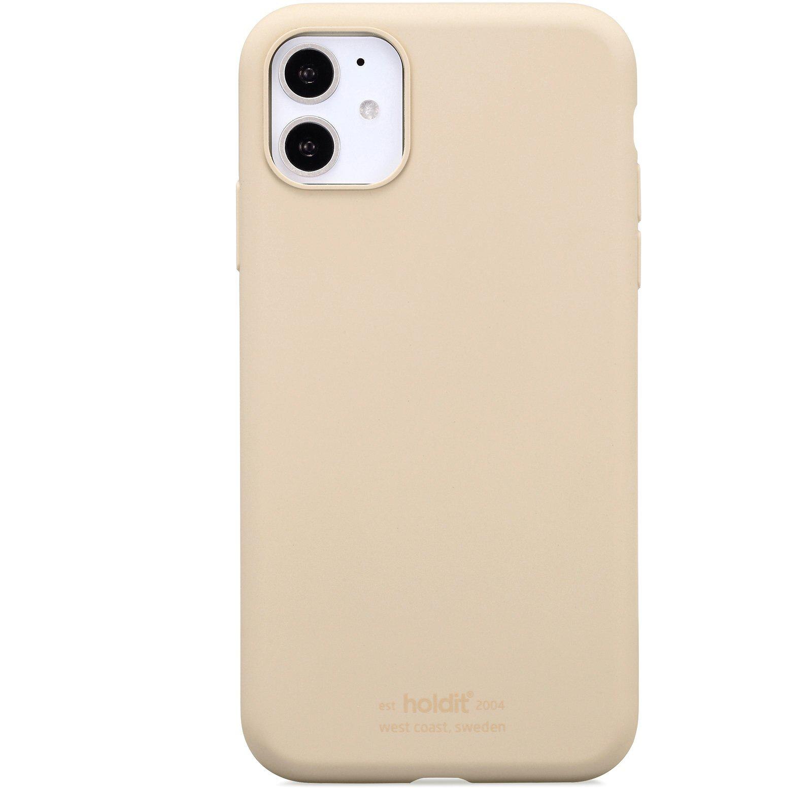 Silikonikuori iPhone 11/XR Beige