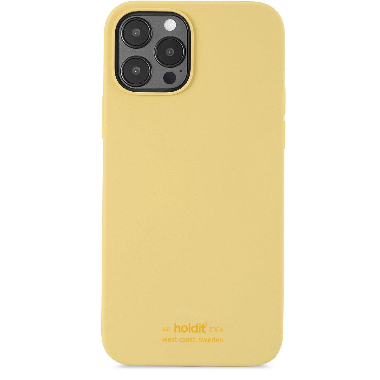 Silikonikuori iPhone 12/12 Pro Yellow