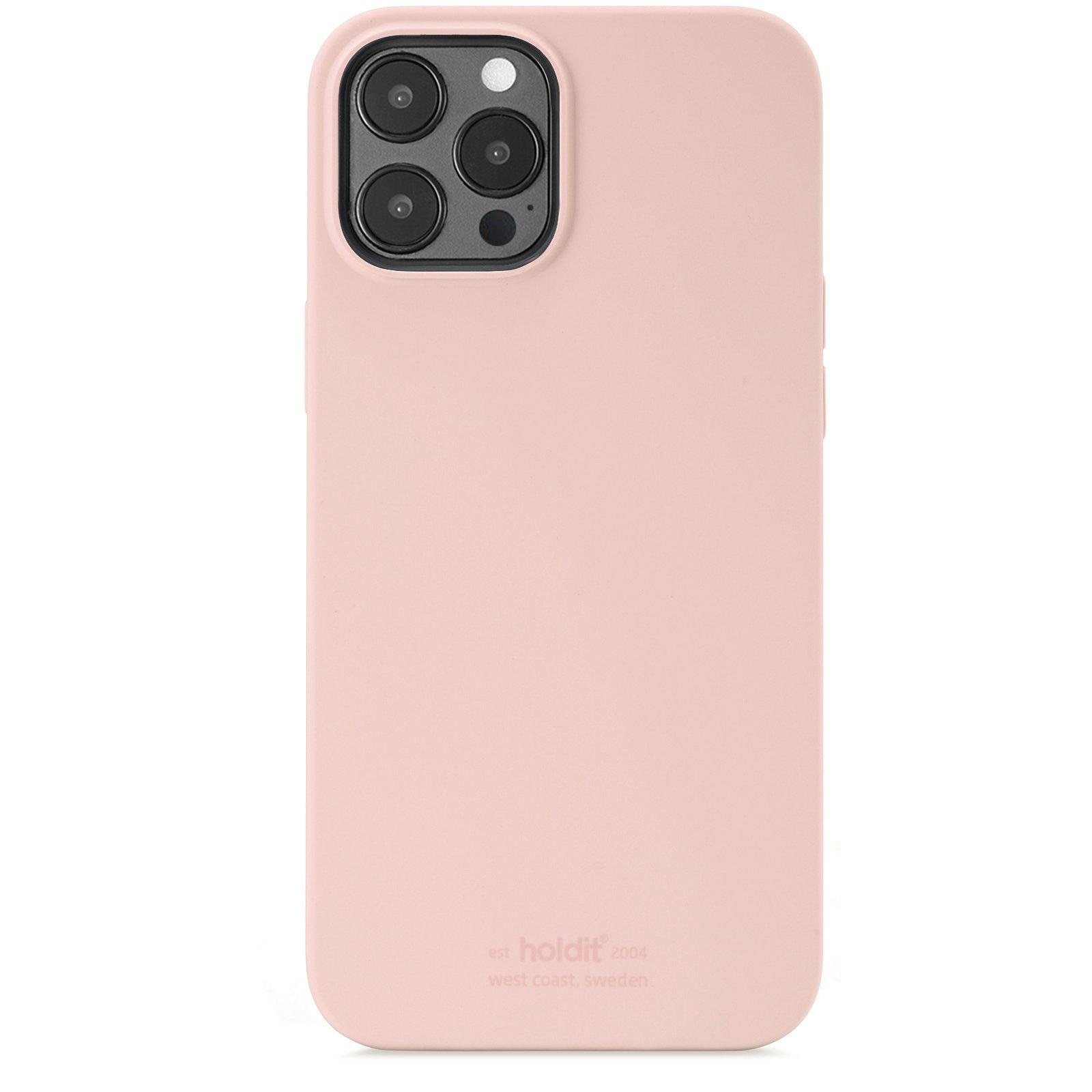 Silikonikuori Apple iPhone 12 Pro Max Vaaleanpunainen