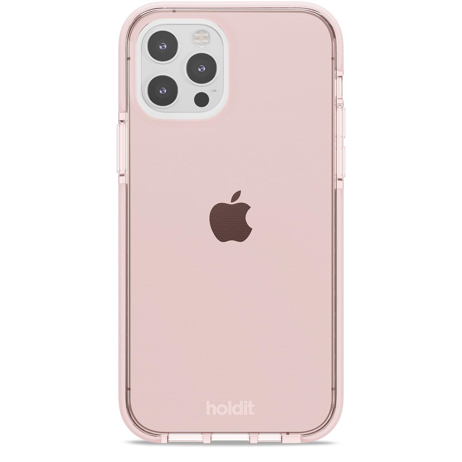 Seethru Skal iPhone 12/12 Pro Blush Pink