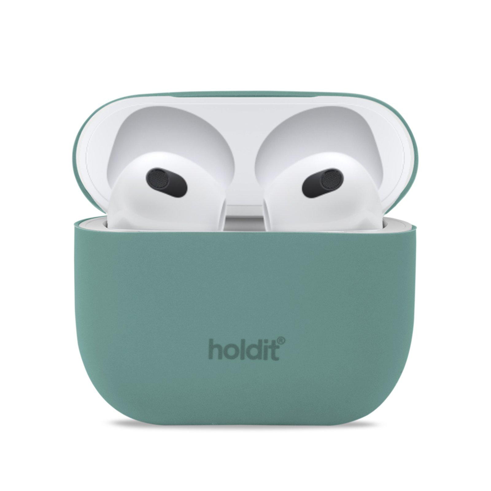 Silikonikotelo AirPods 3 Moss Green