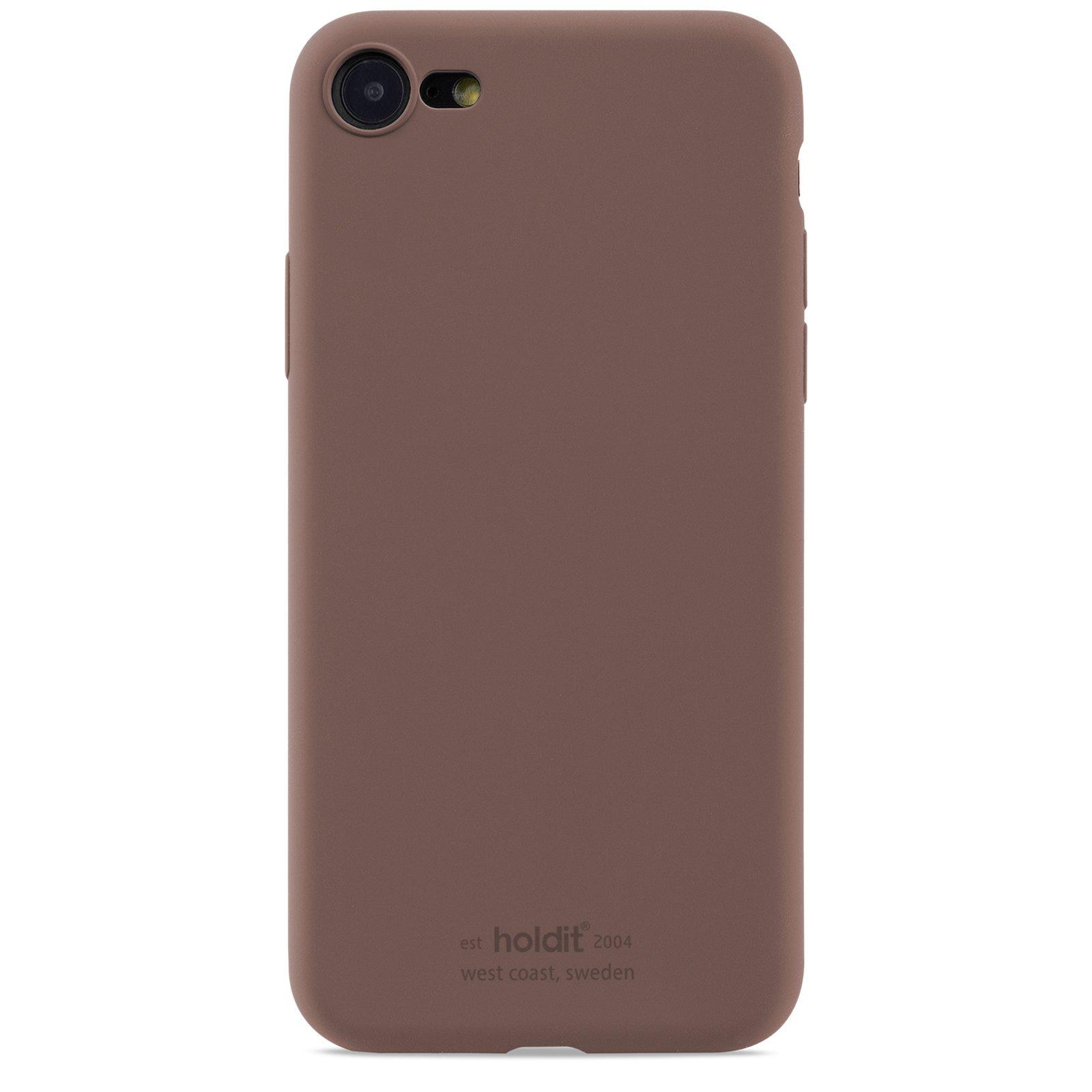 Silikonikuori iPhone 7/8/SE Dark Brown