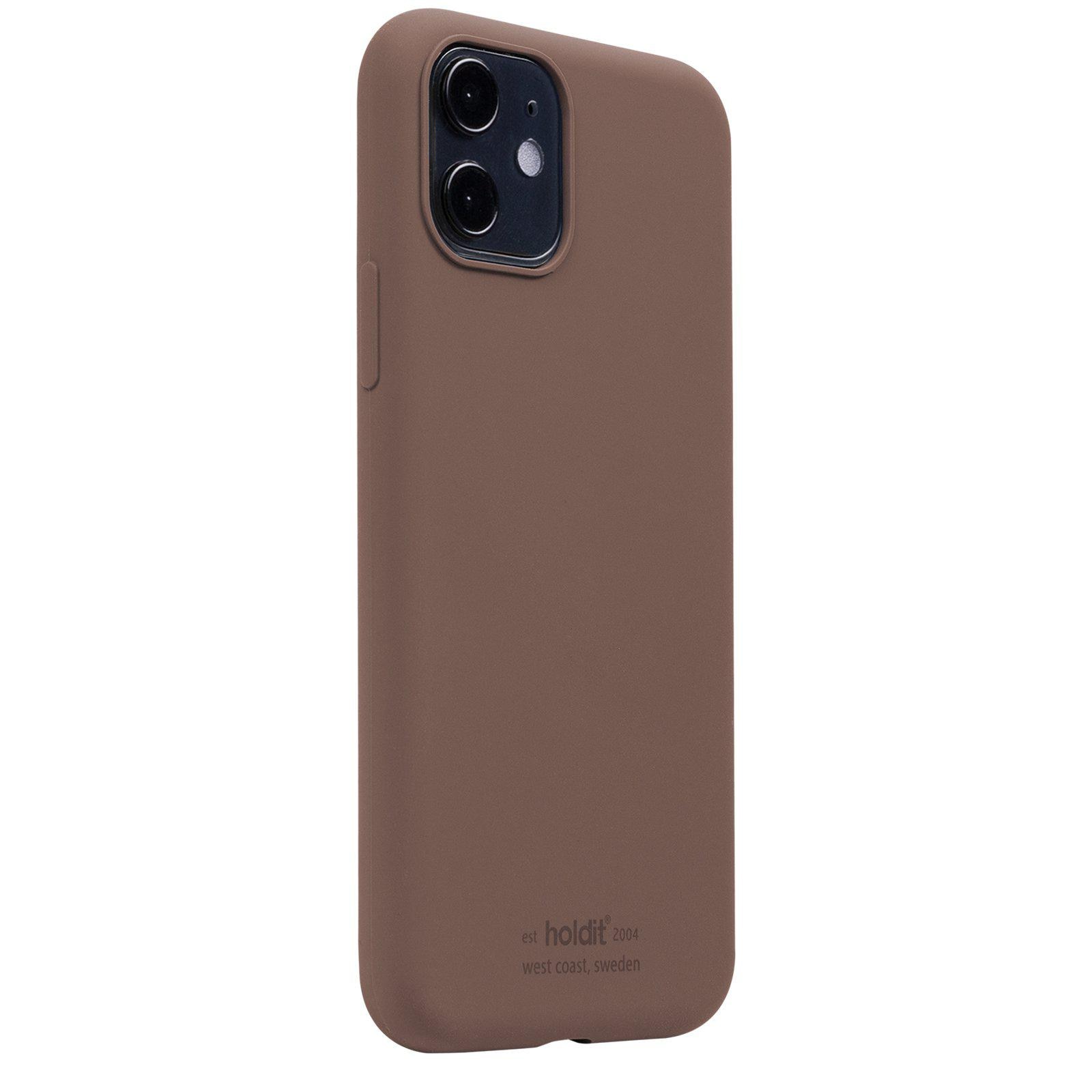 Silikonikuori iPhone 11 Dark Brown