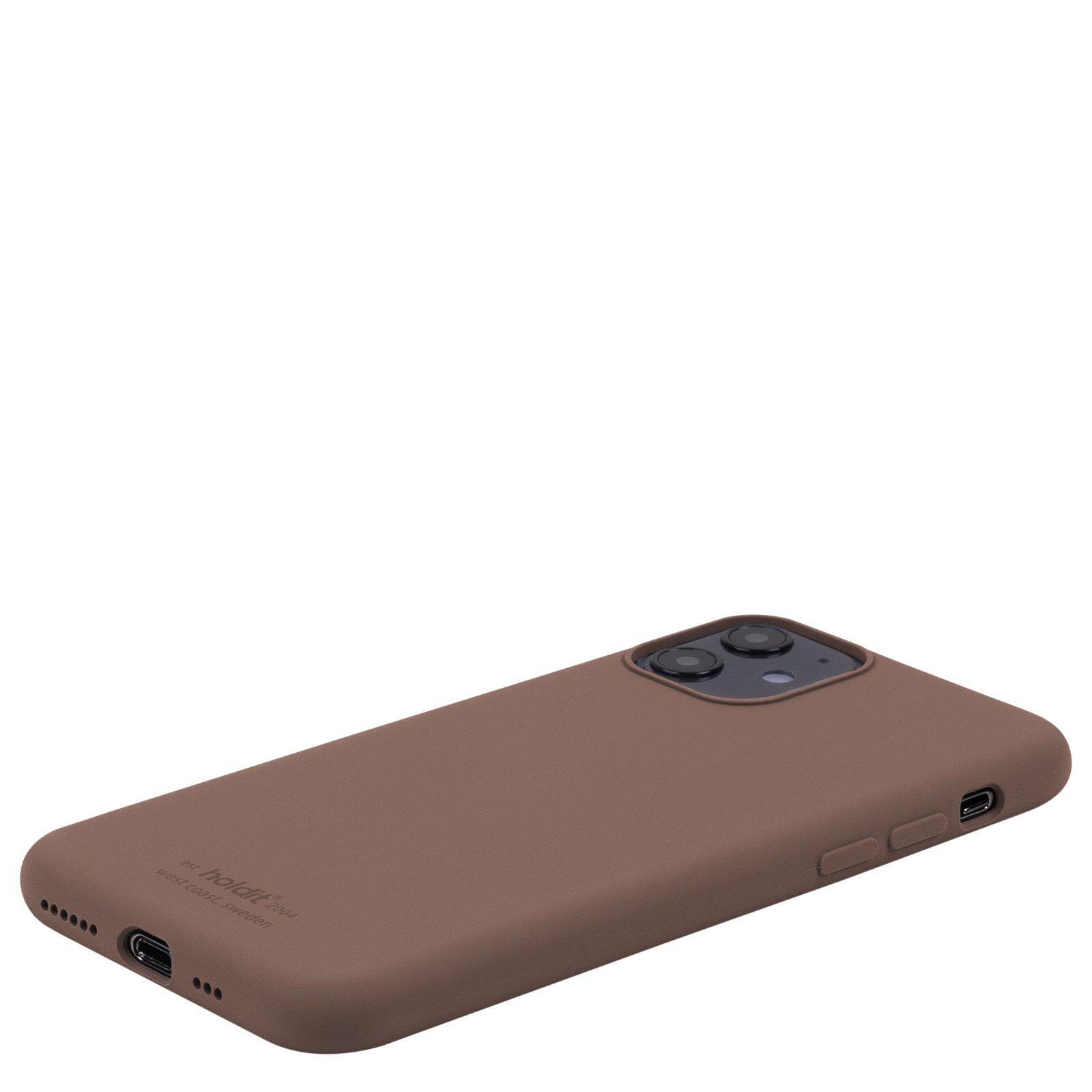Silikonikuori iPhone 11 Ruskea