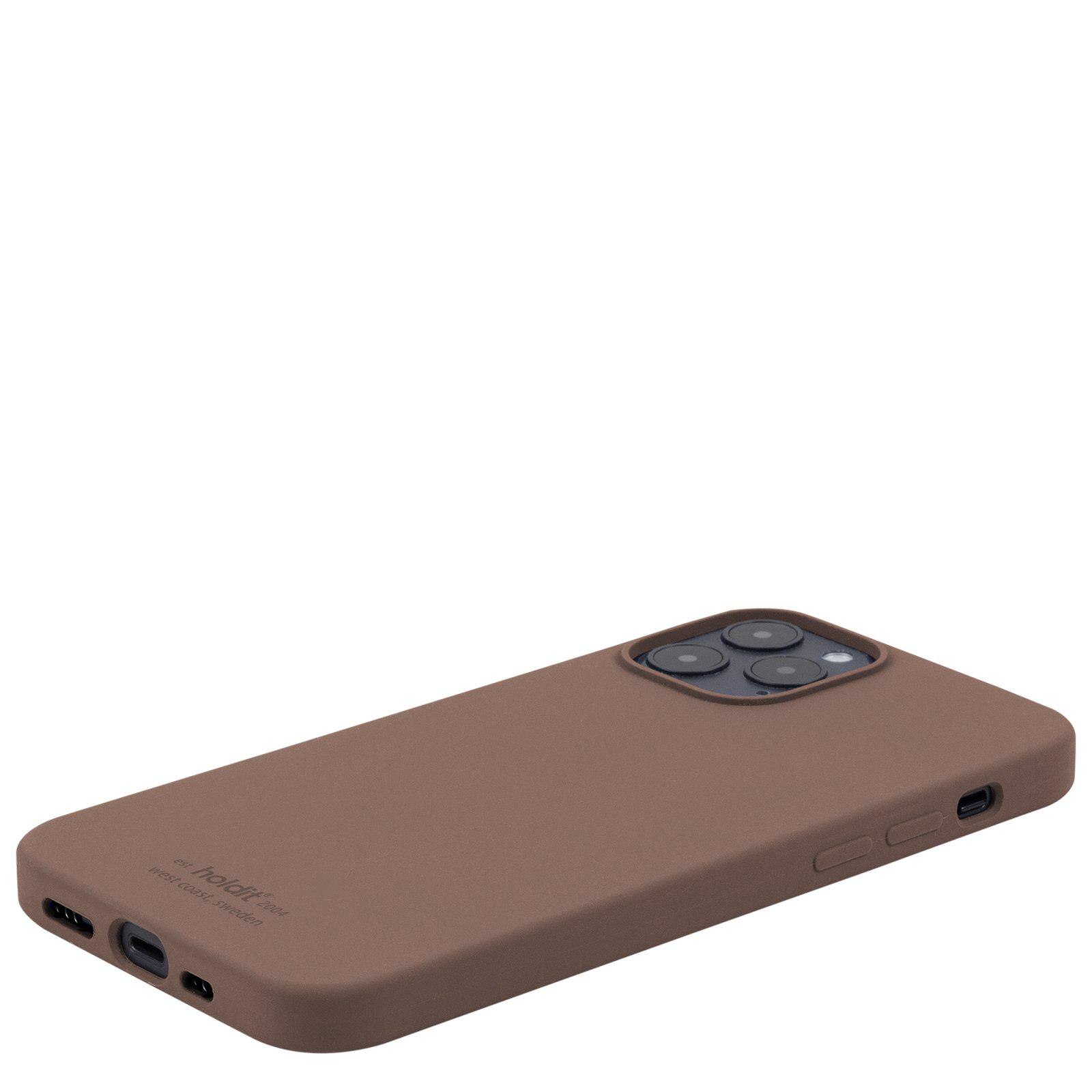 Silikonikuori Apple iPhone 12/iPhone 12 Pro Ruskea