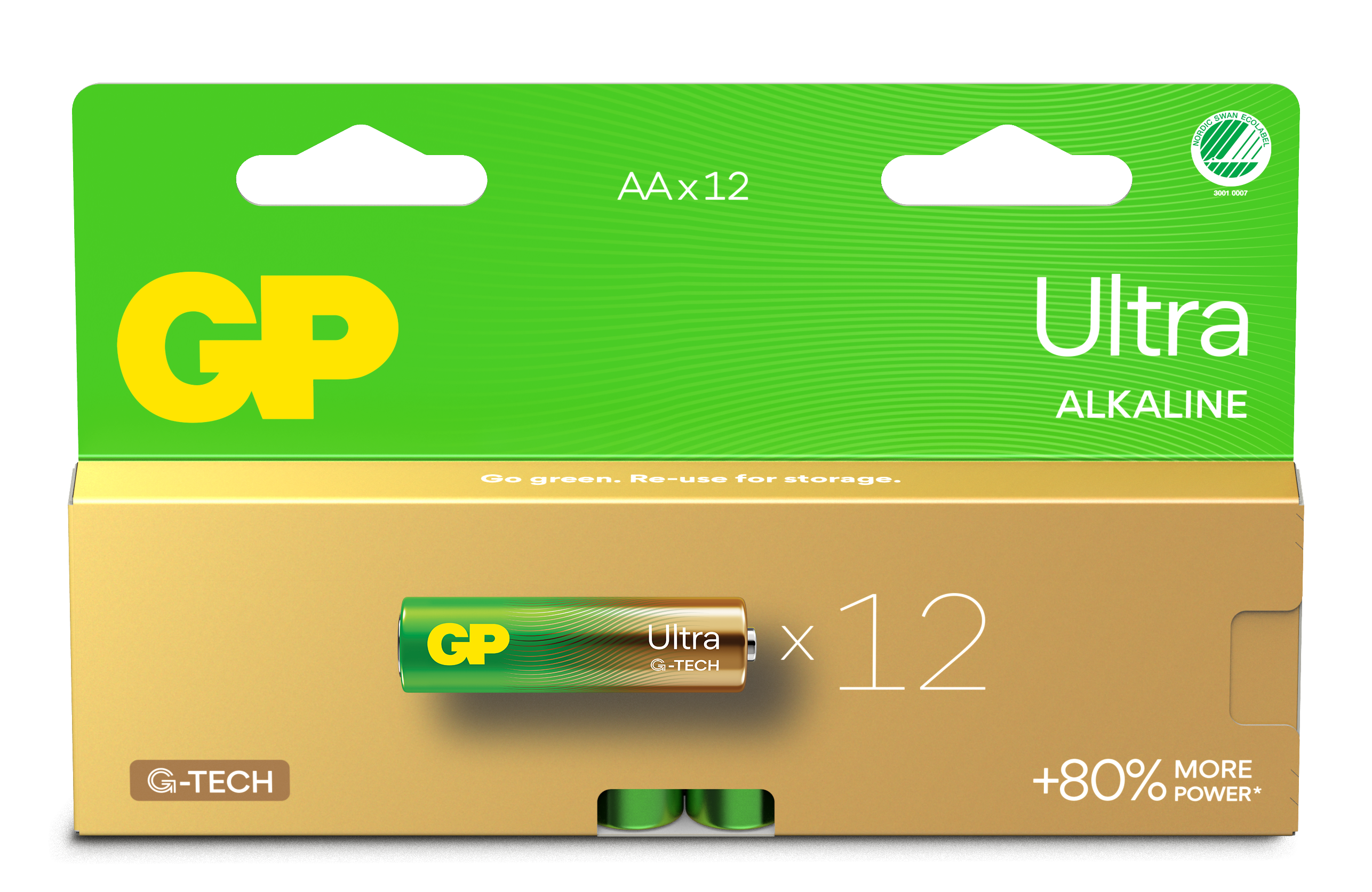 Ultra Alkaline AA-paristo 15AU/LR6 (12 kpl)