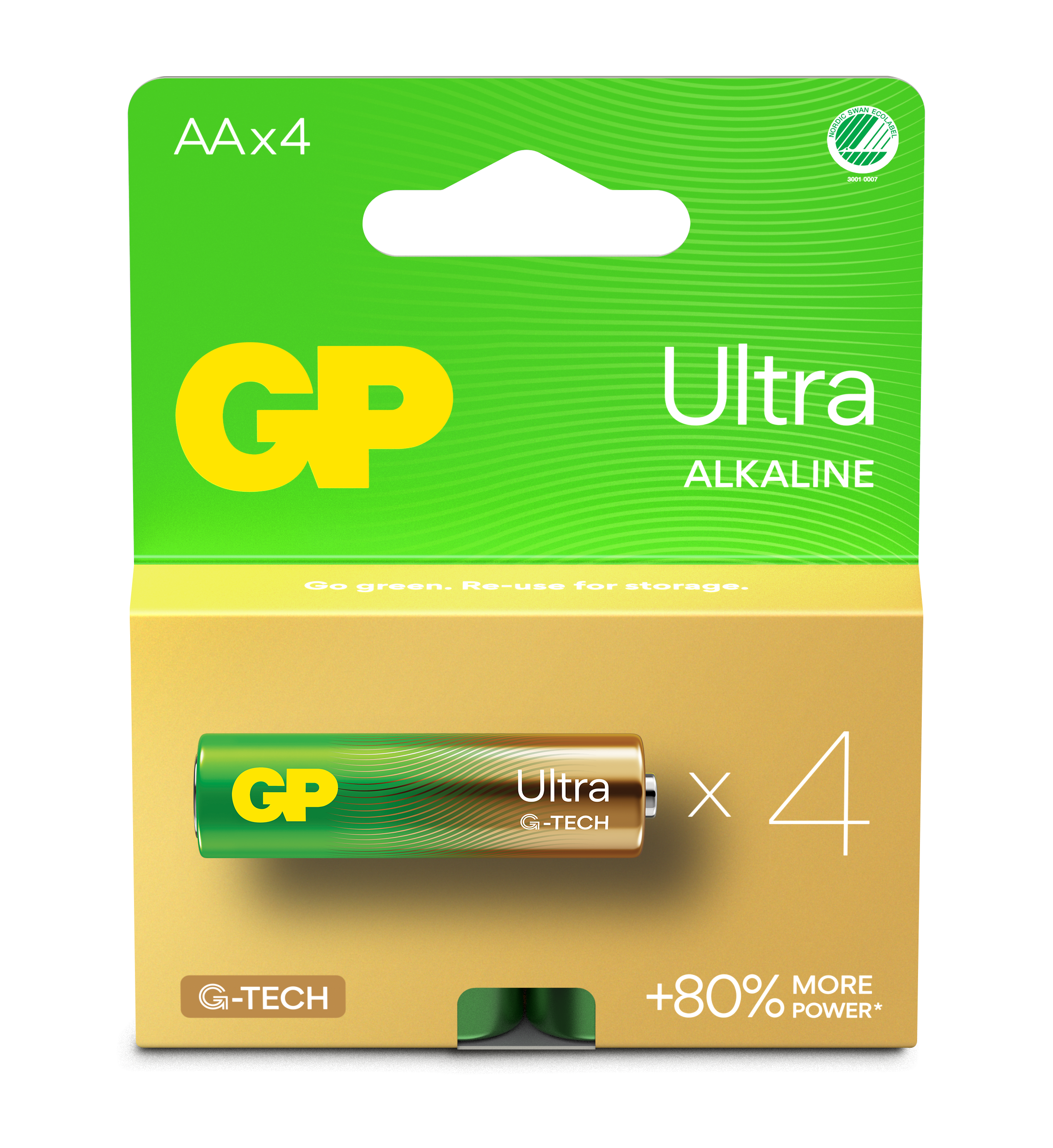 Ultra Alkaline AA-paristo 15AU/LR6 (4 kpl)