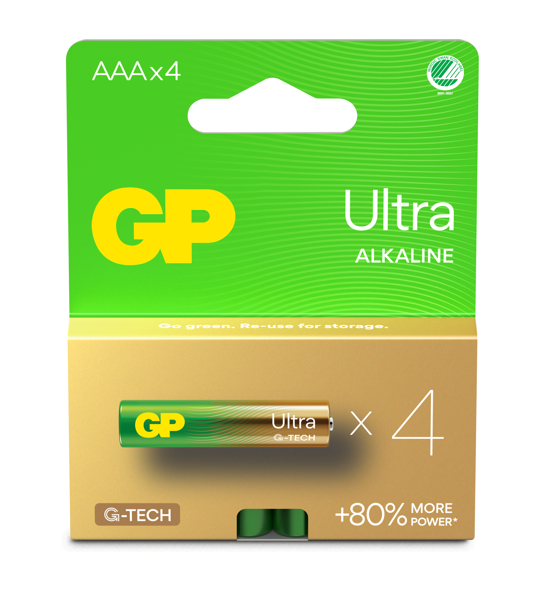 Ultra Alkaline AAA-paristo 24AU/LR03 (4 kpl)