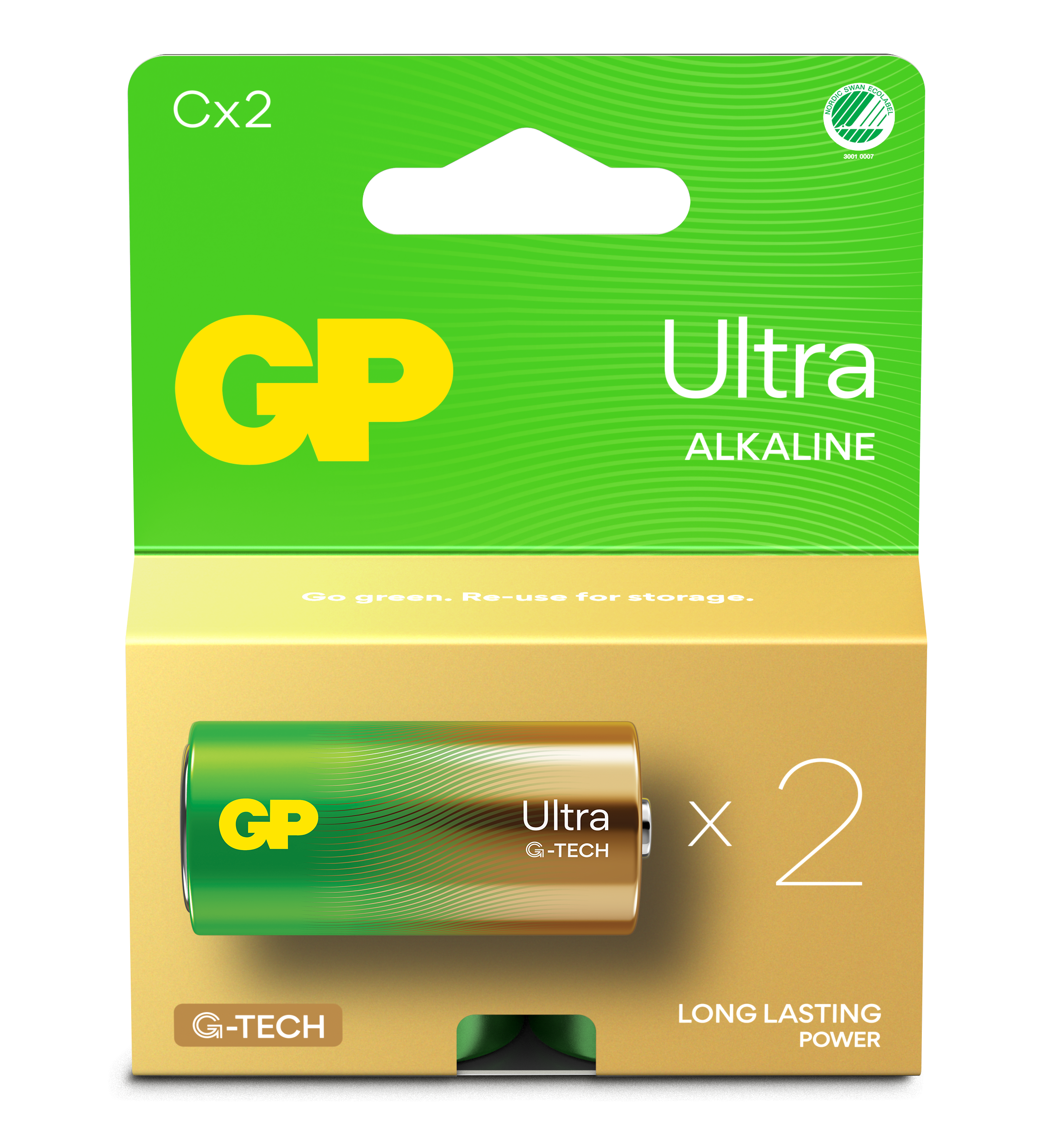 Ultra Alkaline C-paristo 14AU/LR14 (2 kpl)