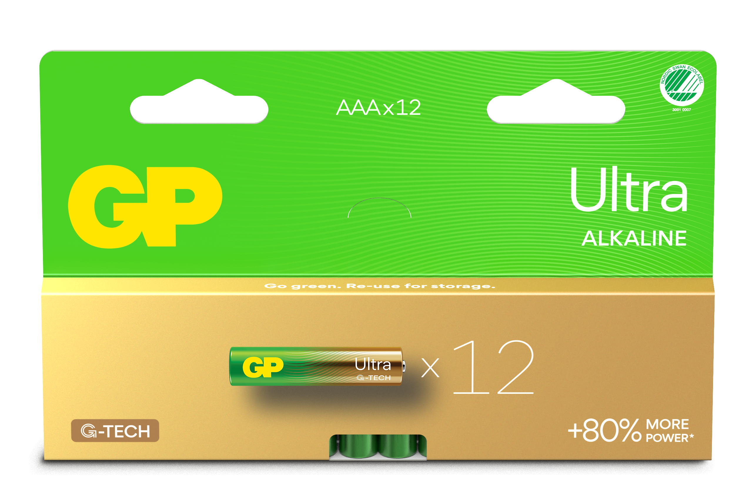 Ultra Alkaline AAA-paristo 24AU/LR03 (12 kpl)