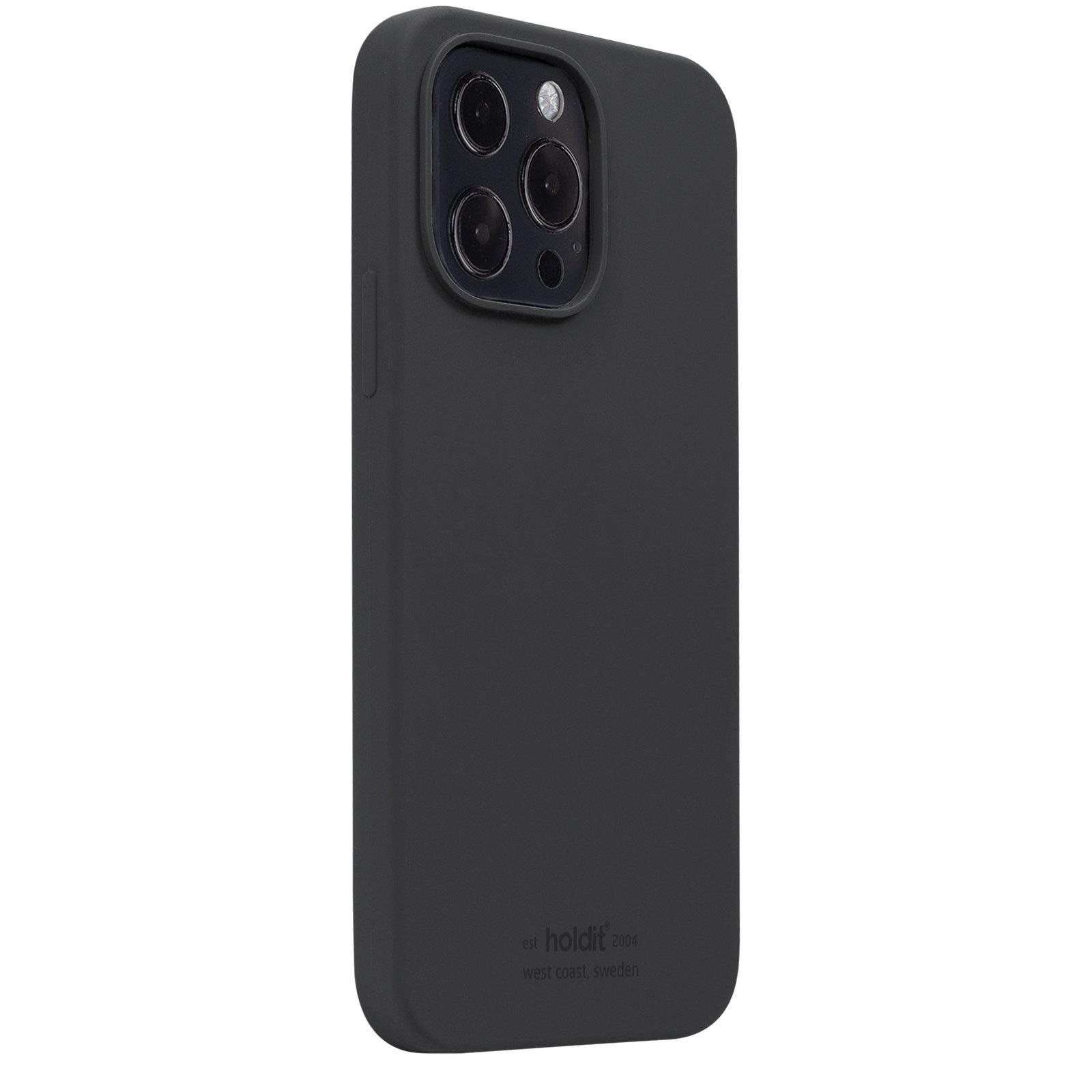 Silikonikuori iPhone 13 Pro Max Black