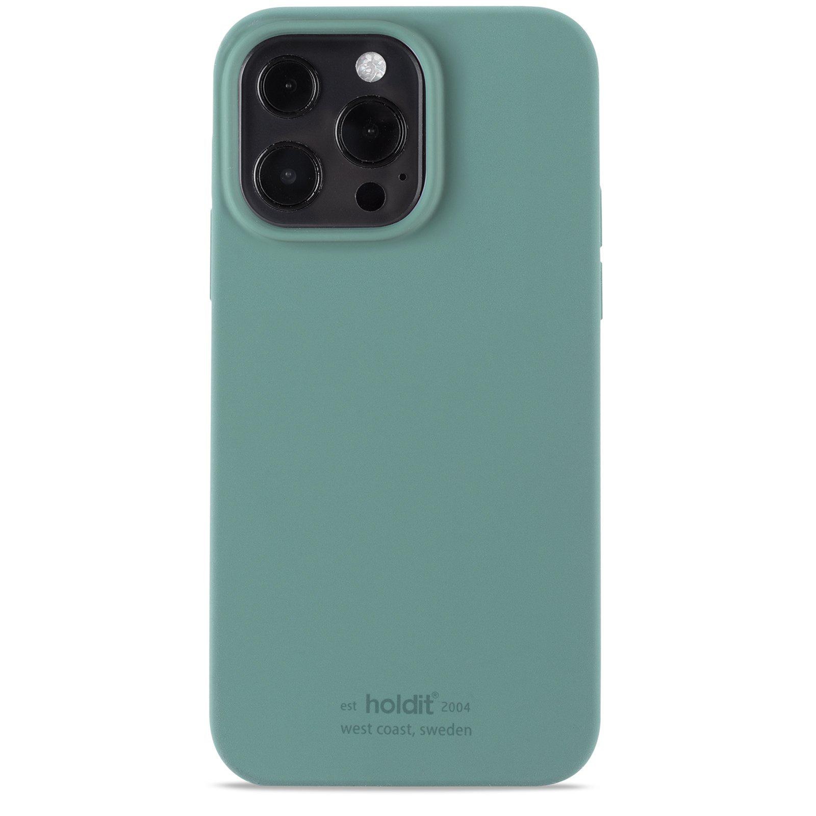 Silikonikuori iPhone 13 Pro Moss Green