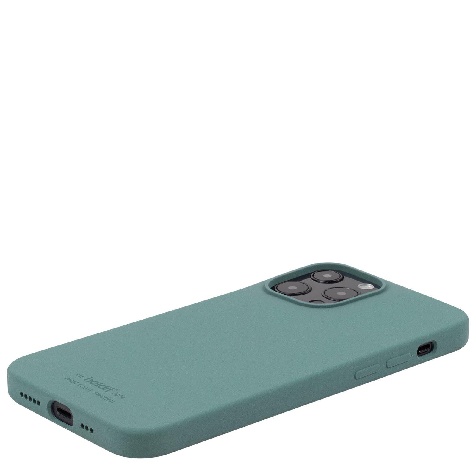 Silikonikuori iPhone 13 Pro Max Moss Green