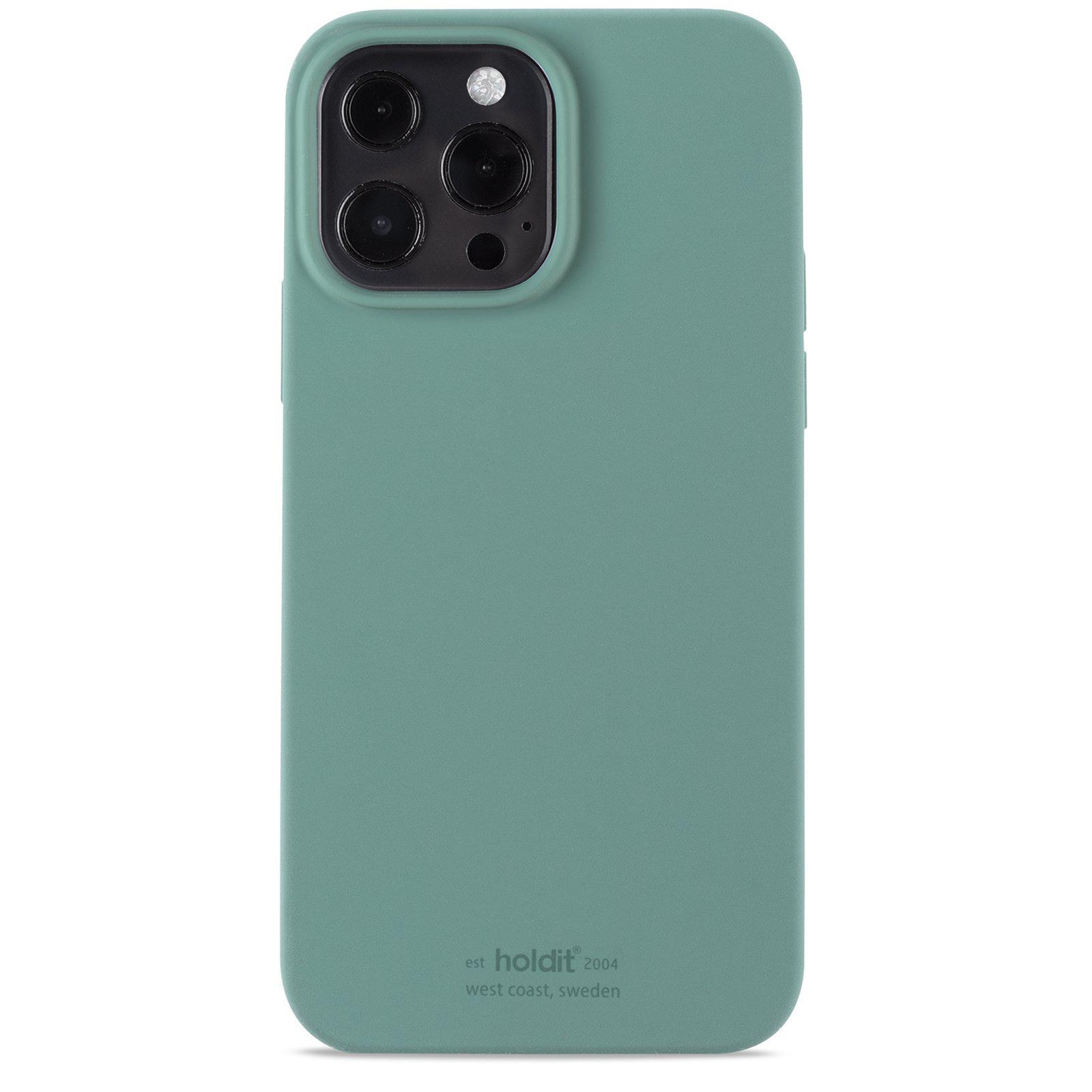 Silikonikuori iPhone 14 Pro Max Moss Green