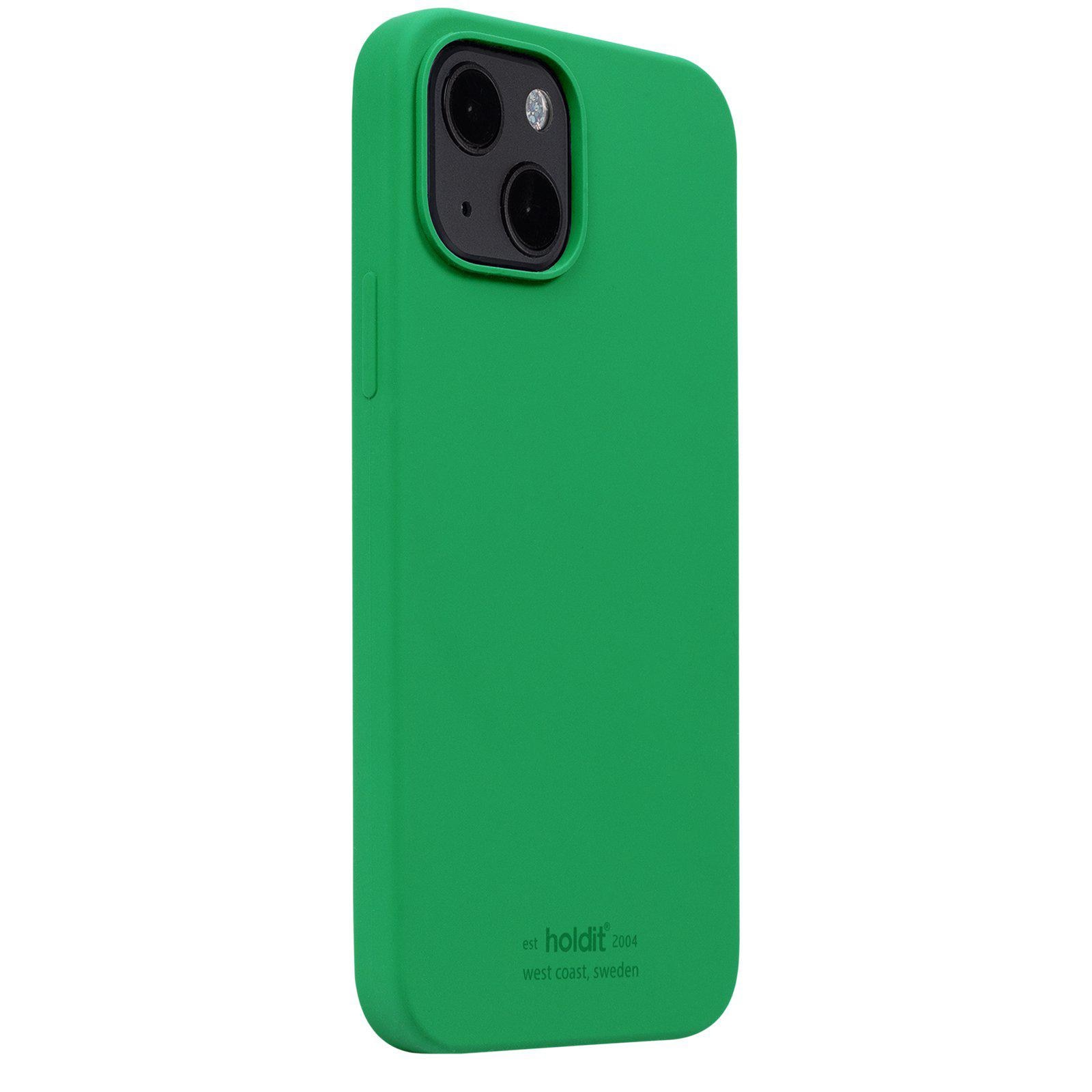 Silikonikuori iPhone 13 Grass Green