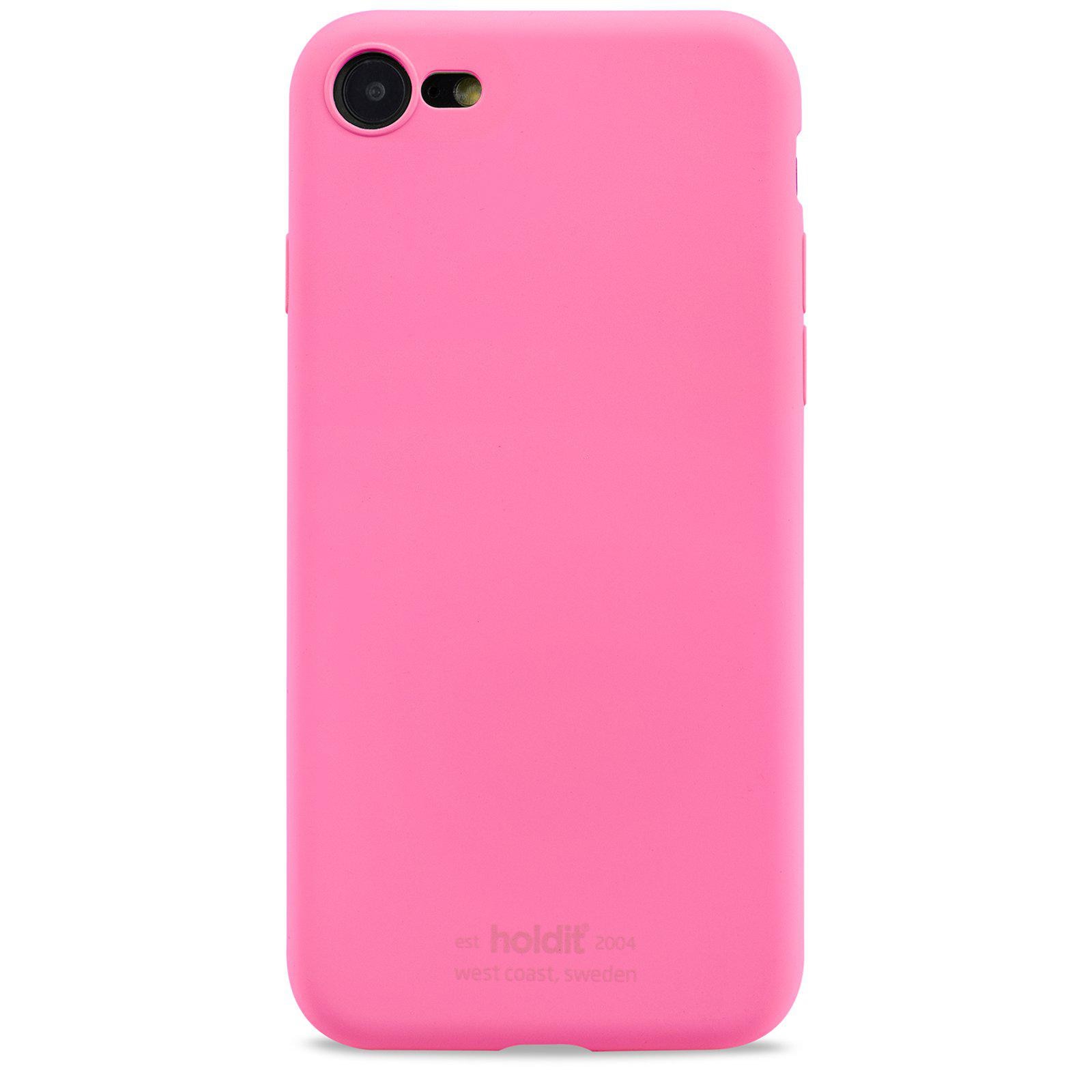 Silikonikuori iPhone 8 Bright Pink