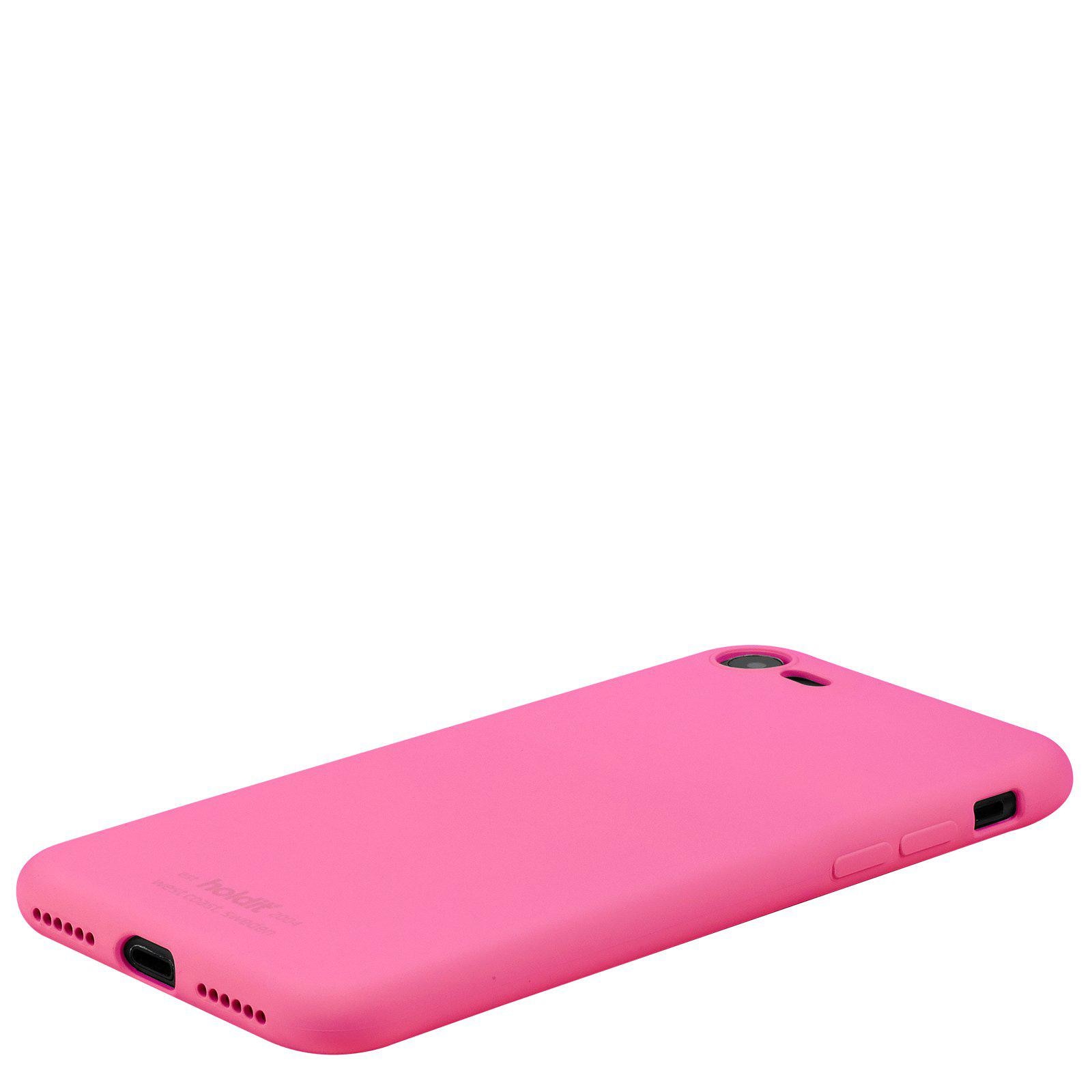 Silikonikuori iPhone 7 Bright Pink