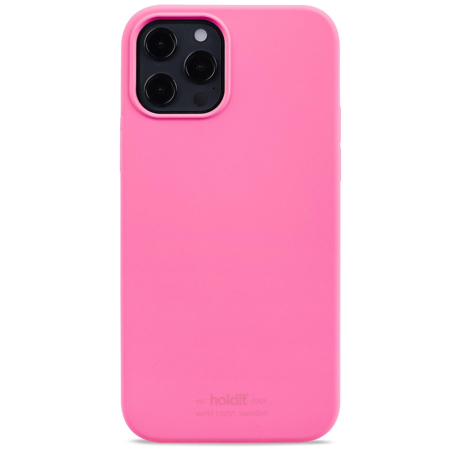 Silikonikuori iPhone 12/12 Pro Bright Pink