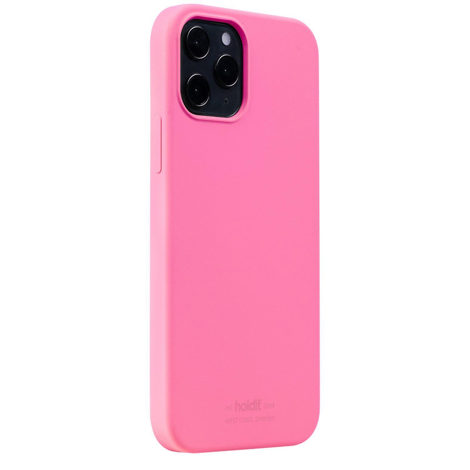 Silikonikuori iPhone 12/12 Pro Bright Pink