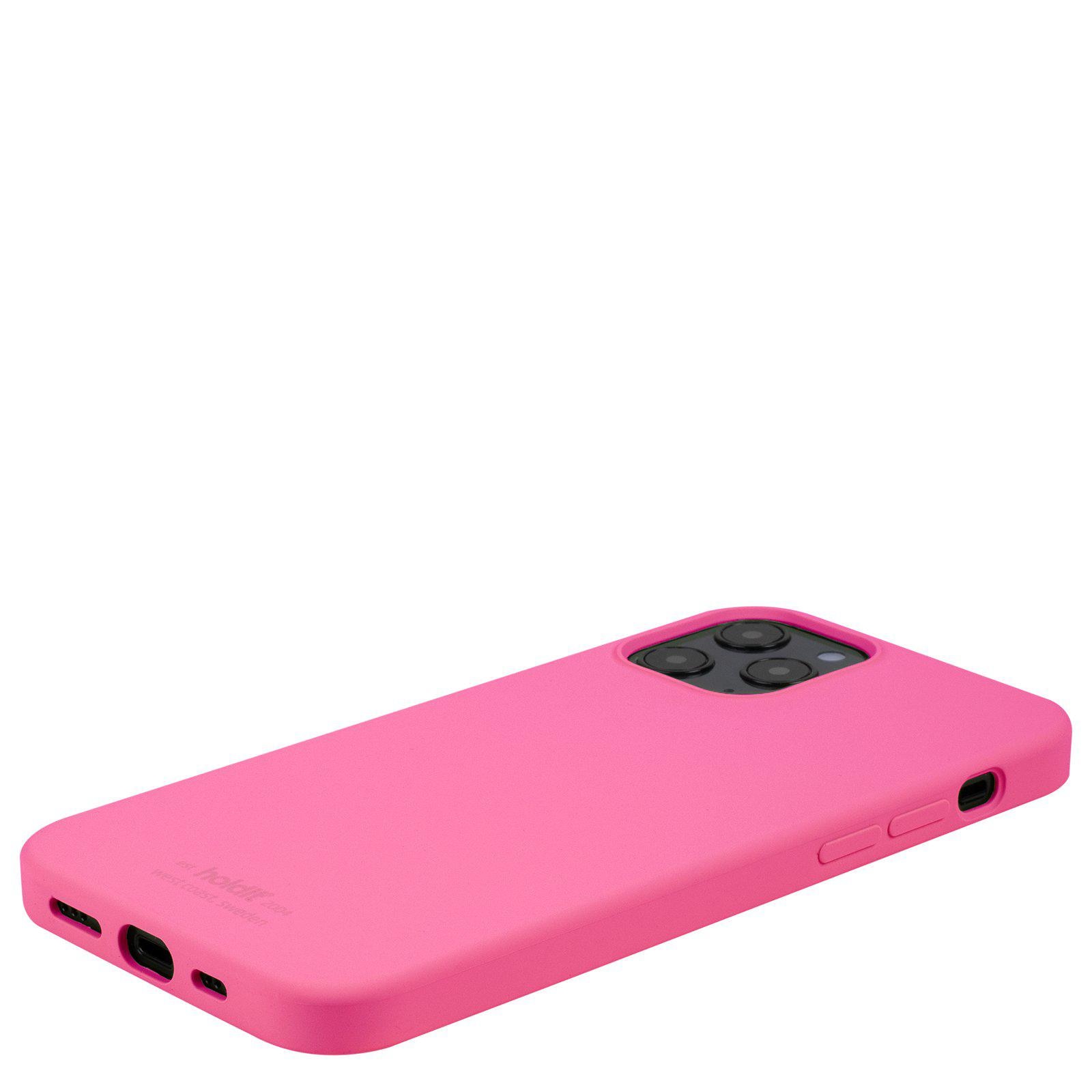 Silikonikuori iPhone 12/12 Pro Bright Pink