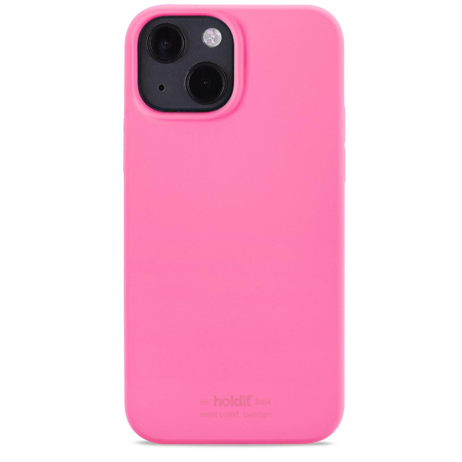 Silikonikuori iPhone 14 Plus Bright Pink