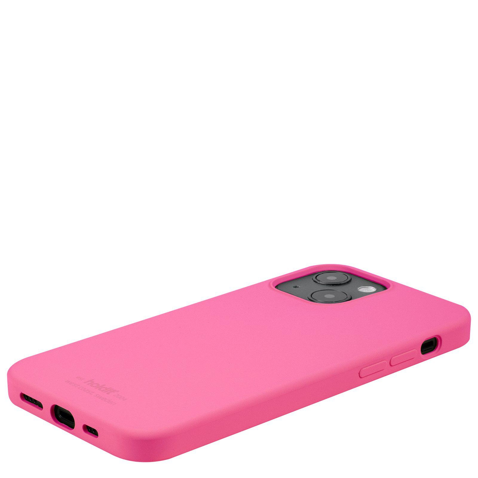 Silikonikuori iPhone 13 Bright Pink