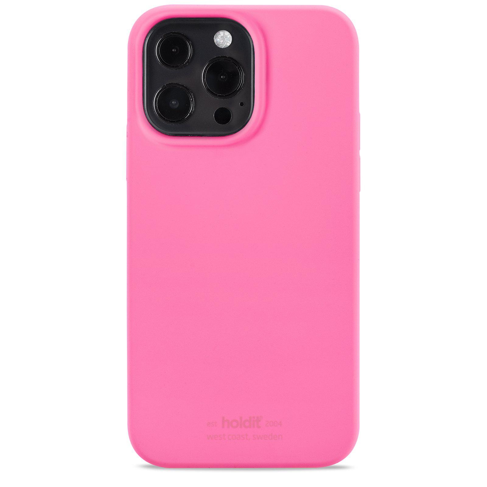 Silikonikuori iPhone 14 Pro Bright Pink