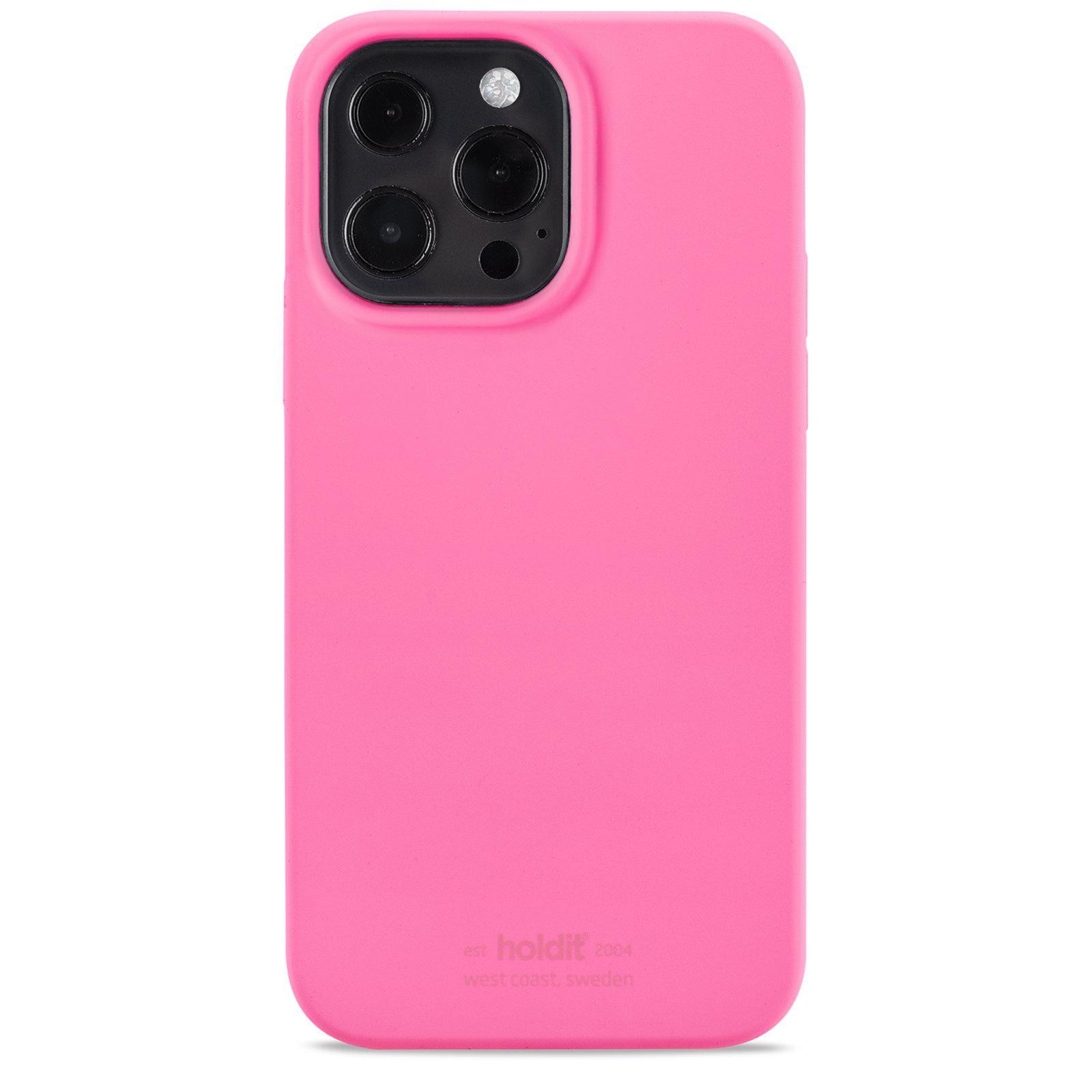 Silikonikuori iPhone 14 Pro Max Bright Pink