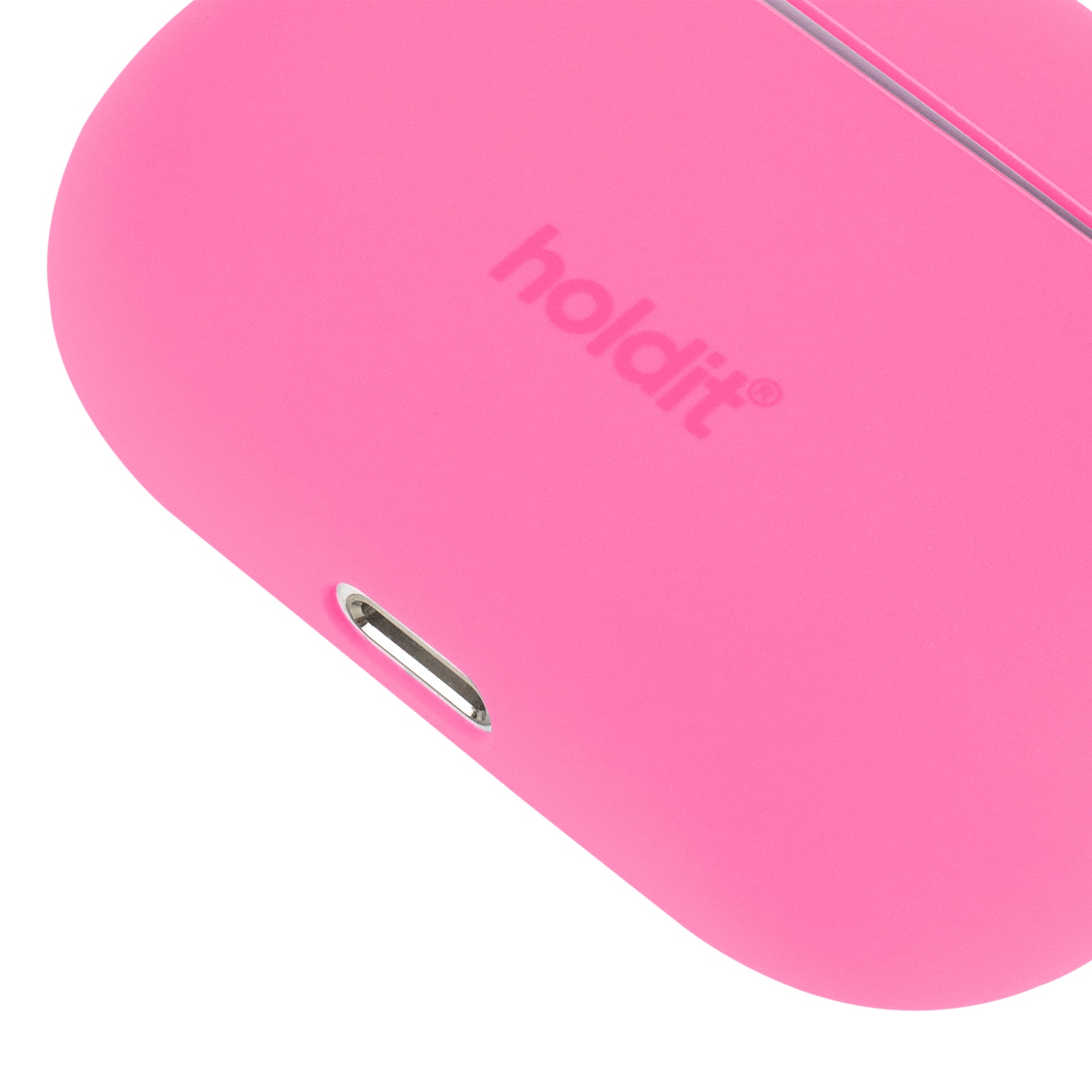 Silikonikotelo Apple AirPods Pro Bright Pink