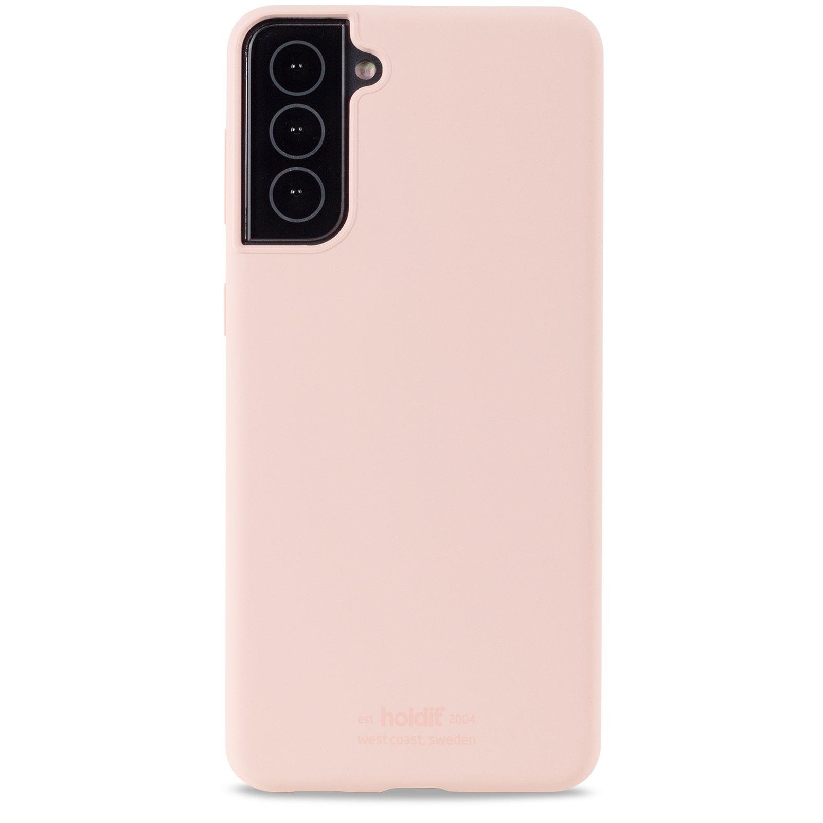 Silikonikuori Samsung Galaxy S22 Plus Vaaleanpunainen
