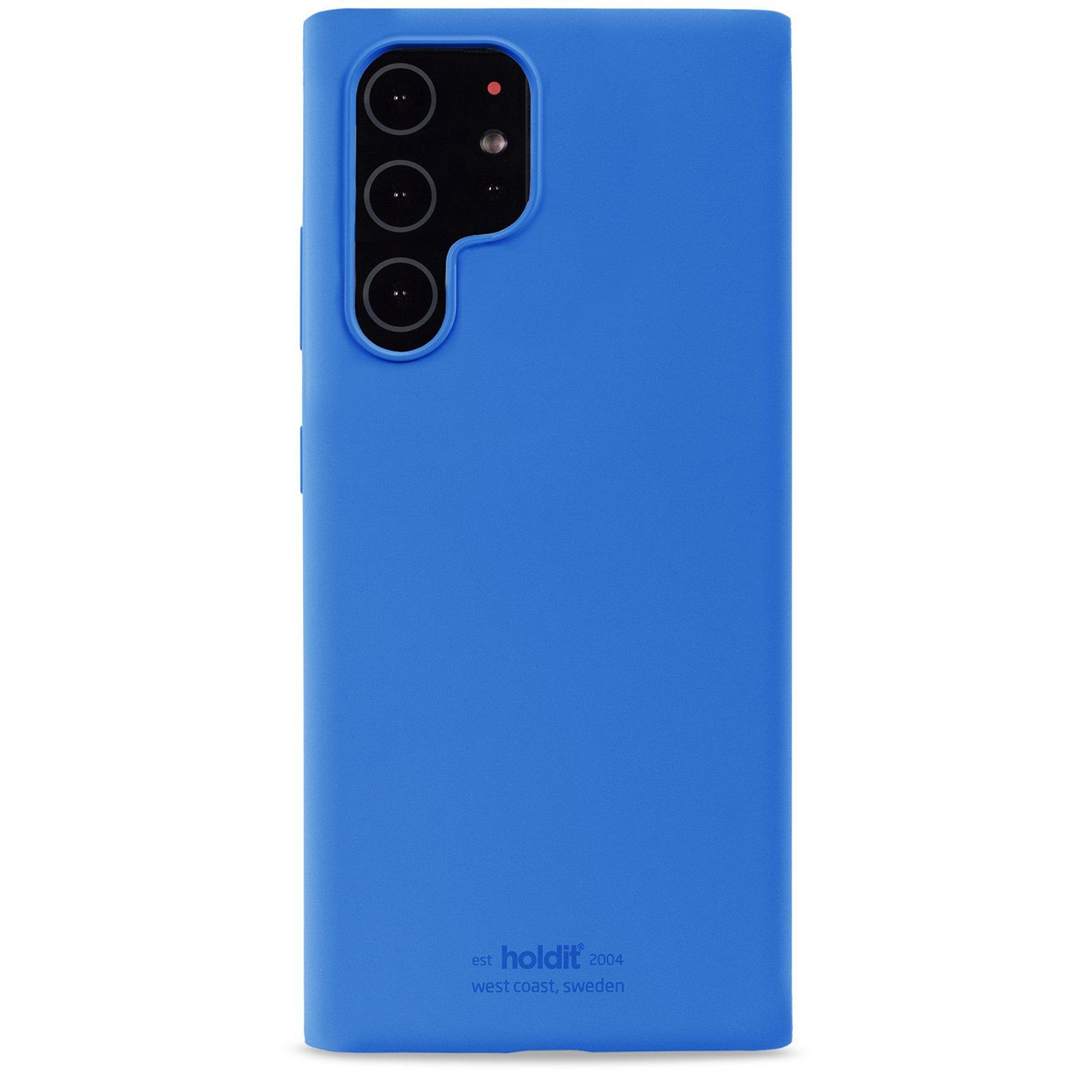 Silikonikuori Samsung Galaxy S22 Ultra Sky Blue